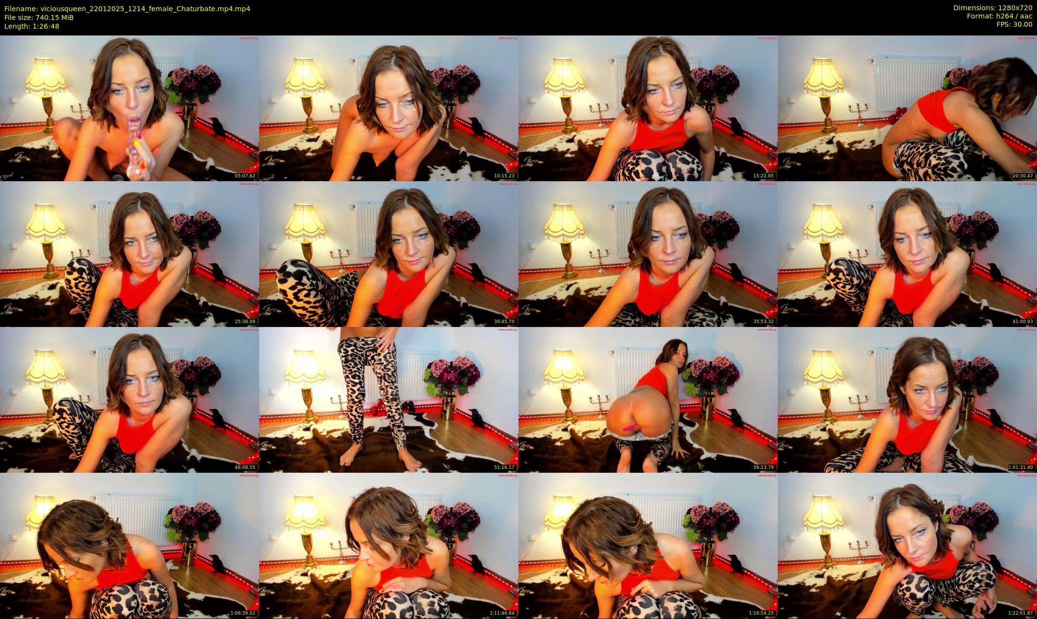 viciousqueen — 87 minute Chaturbate female cam show recording, 720p, Jan 22, 2025