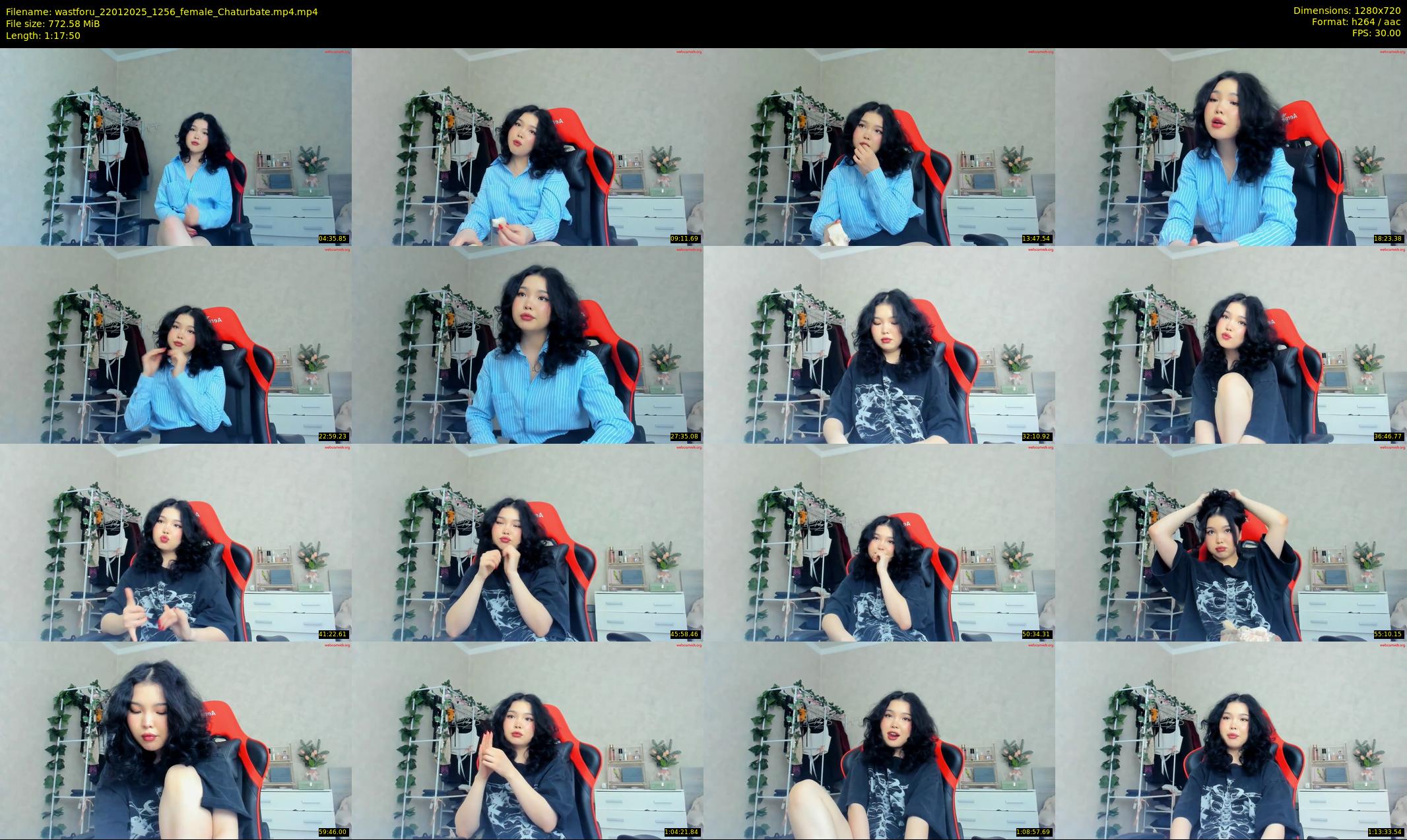 wastforu — 78 minute Chaturbate female cam show recording, 720p, Jan 22, 2025