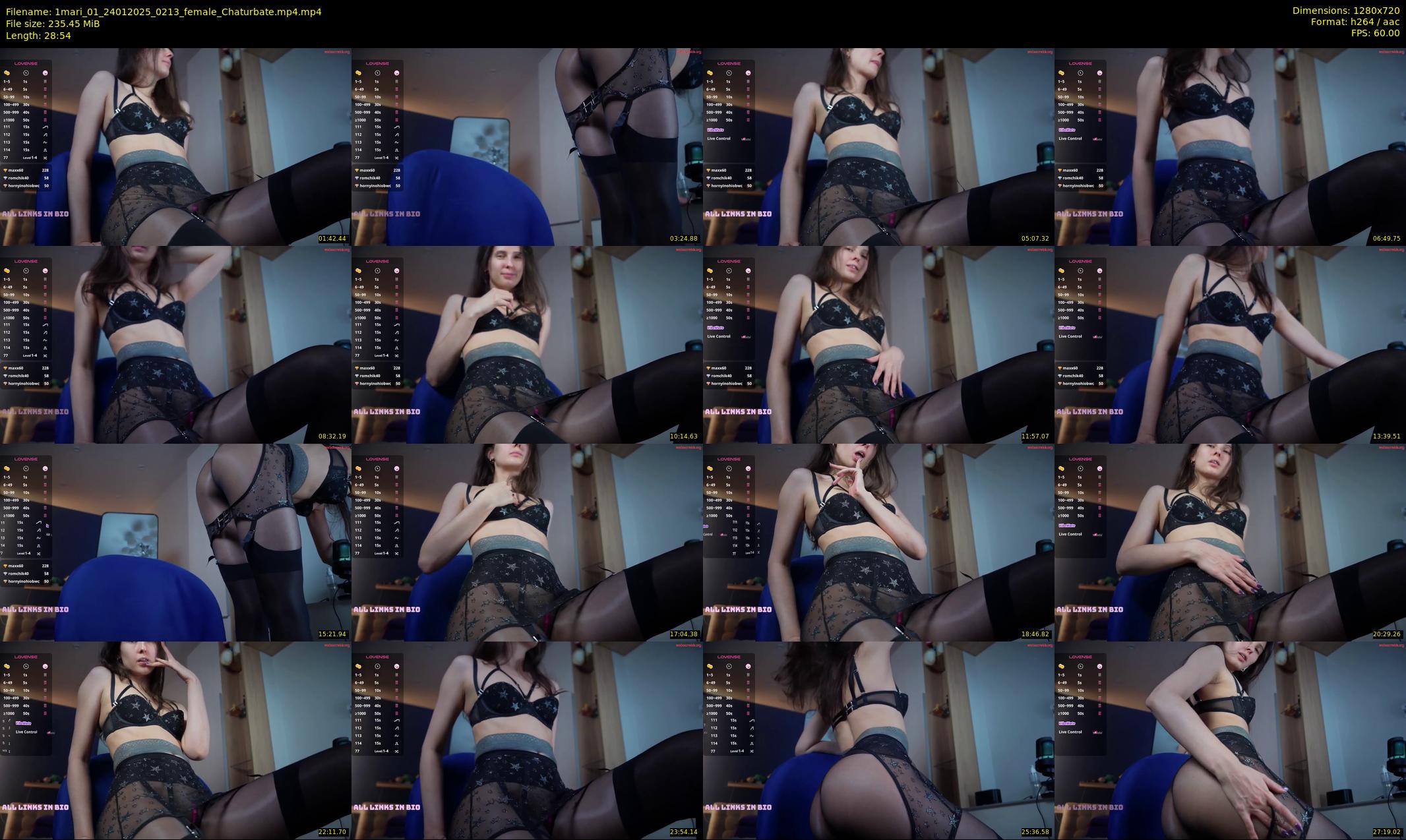 1mari_01 — 29 minute Chaturbate female cam show recording, 720p, Jan 24, 2025