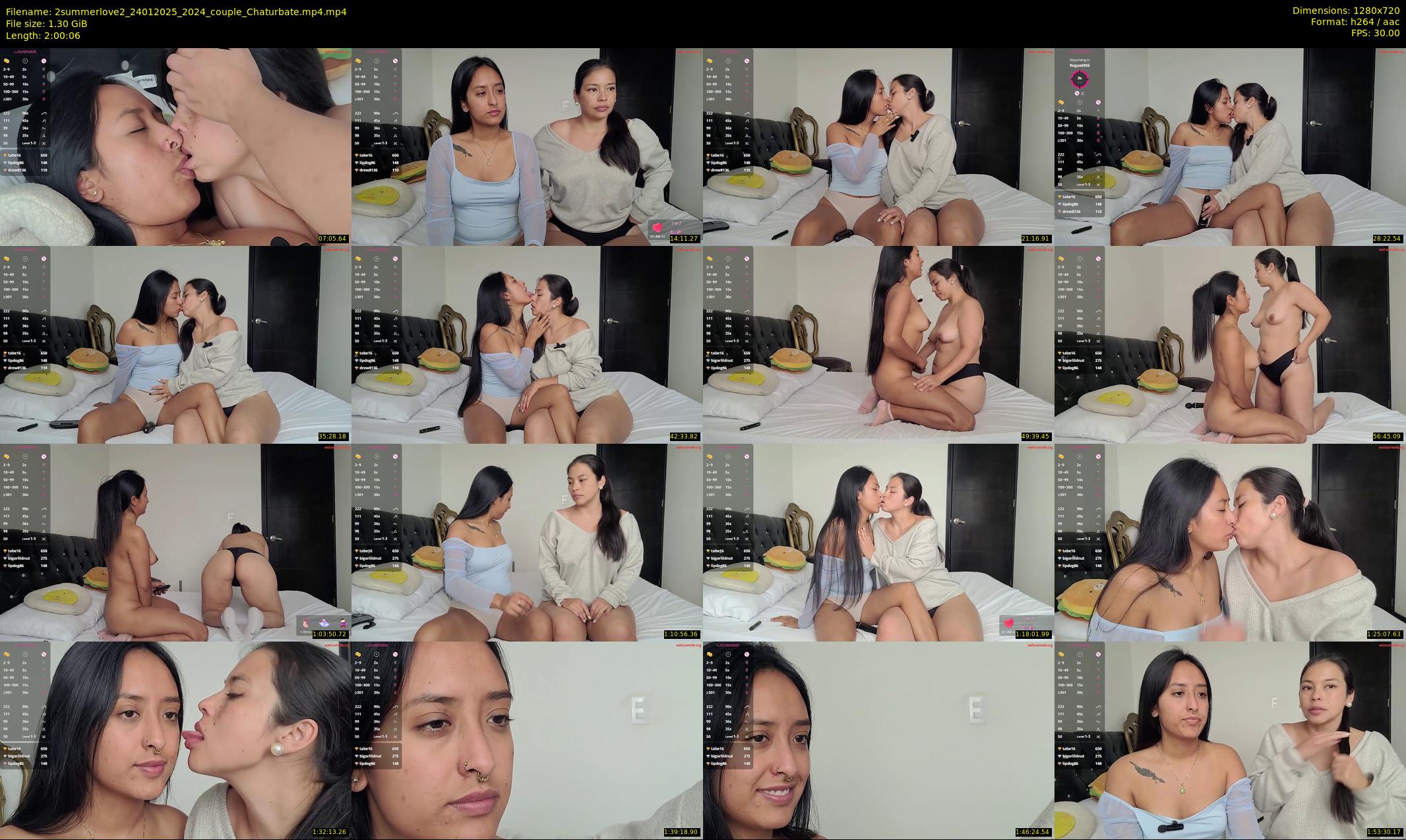 2summerlove2 — 121 minute Chaturbate female cam show recording, 720p, Jan 24, 2025