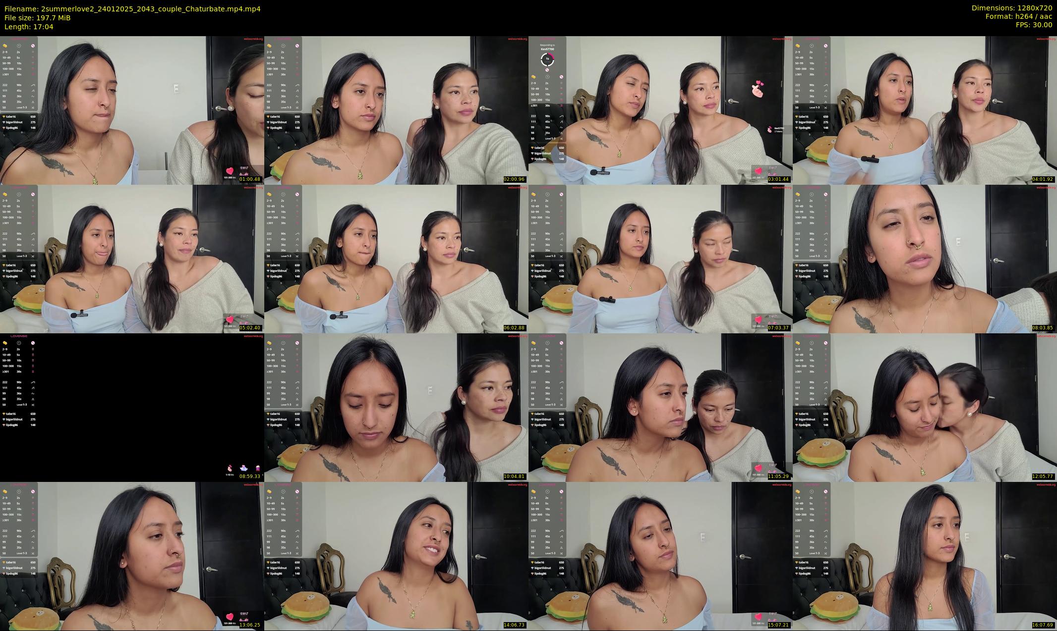 2summerlove2 — 18 minute Chaturbate female cam show recording, 720p, Jan 24, 2025