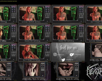 666deathgasm — 26 minute Chaturbate female cam show recording, 720p, Jan 28, 2025