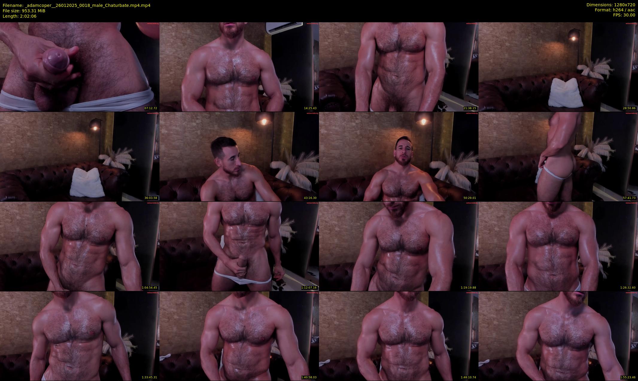 _adamcoper_ — 123 minute Chaturbate male cam show recording, 720p, Jan 26, 2025