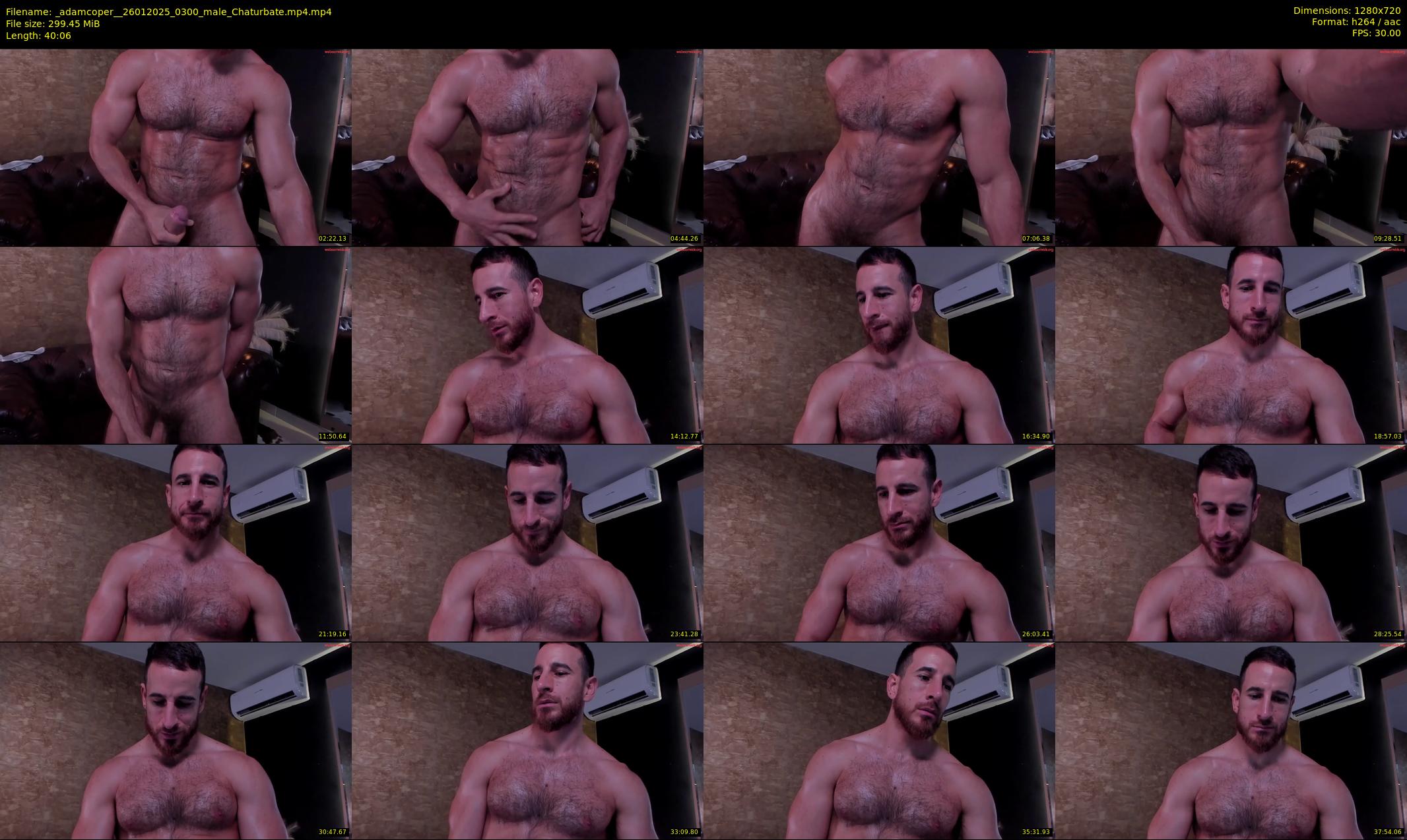 _adamcoper_ — 41 minute Chaturbate male cam show recording, 720p, Jan 26, 2025