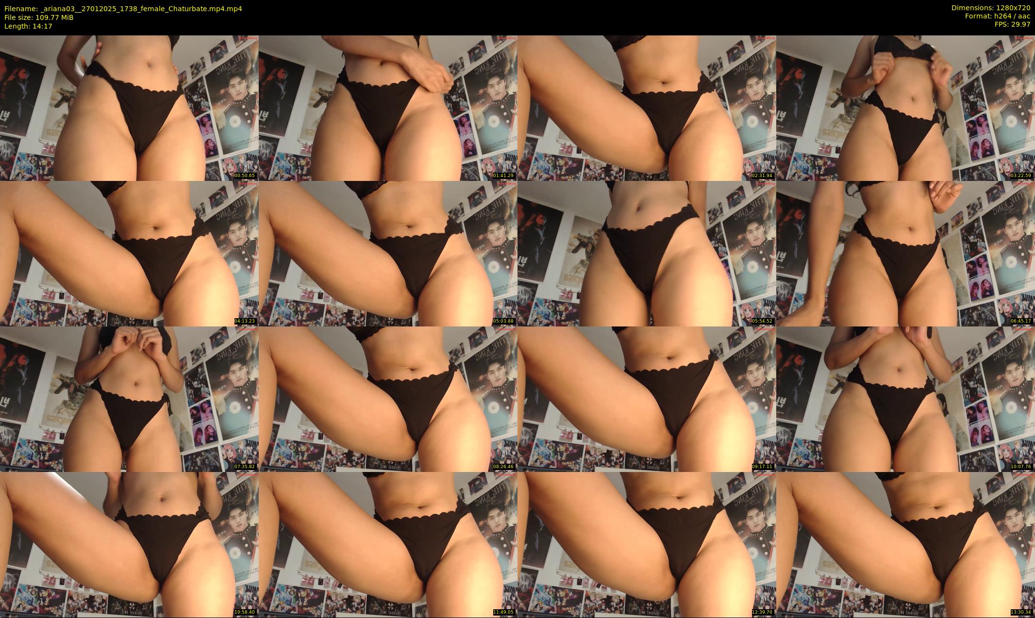 _ariana03_ — 15 minute Chaturbate female cam show recording, 720p, Jan 27, 2025