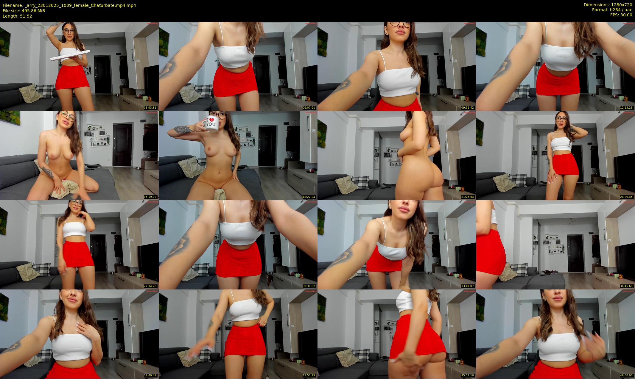 _arry — 52 minute Chaturbate female cam show recording, 720p, Jan 23, 2025