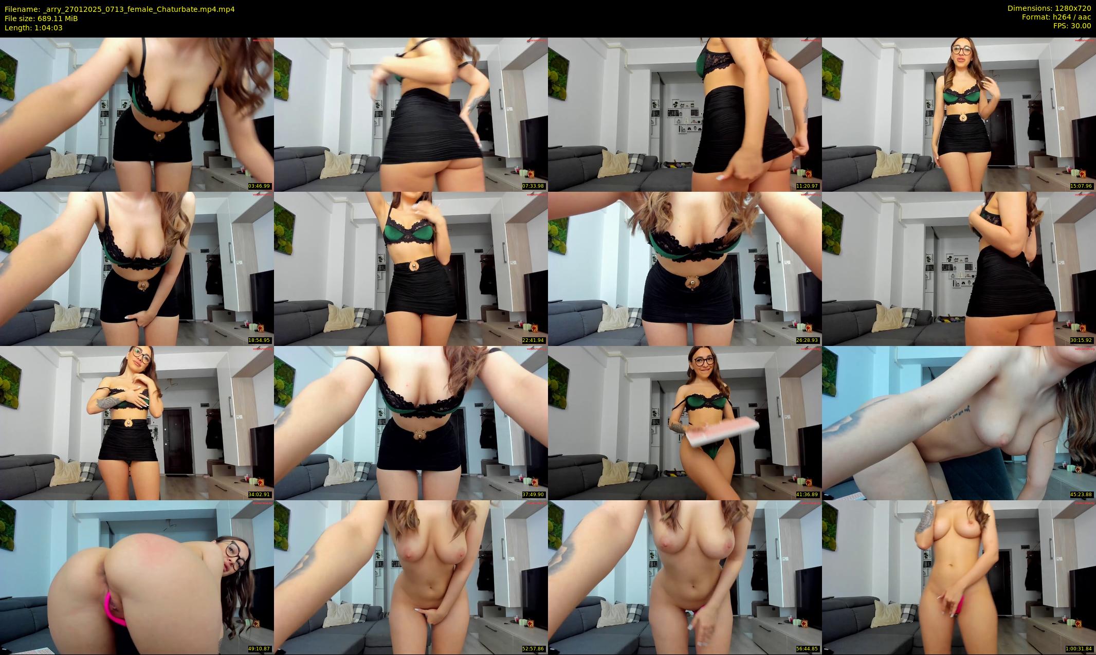 _arry — 65 minute Chaturbate female cam show recording, 720p, Jan 27, 2025