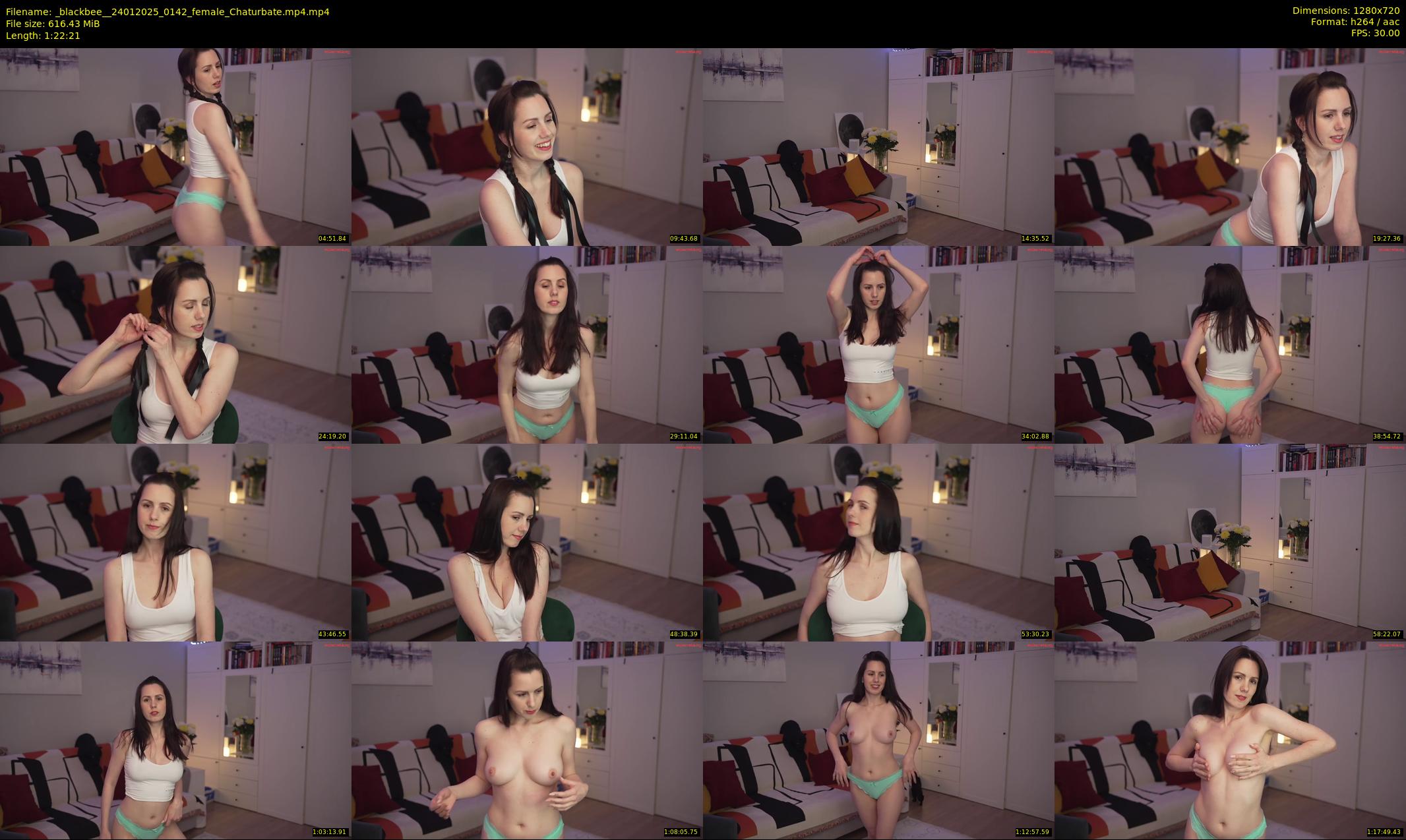 _blackbee_ — 83 minute Chaturbate female cam show recording, 720p, Jan 24, 2025