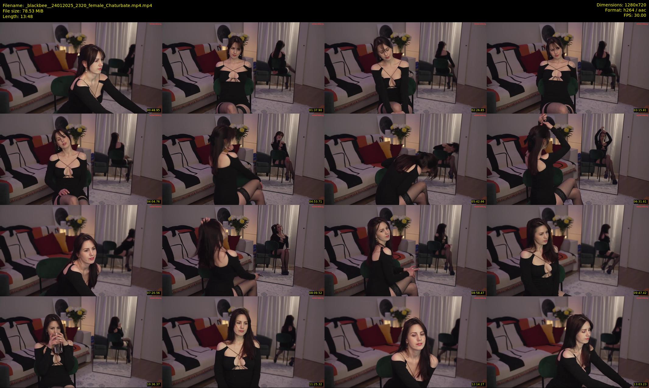 _blackbee_ — 14 minute Chaturbate female cam show recording, 720p, Jan 24, 2025
