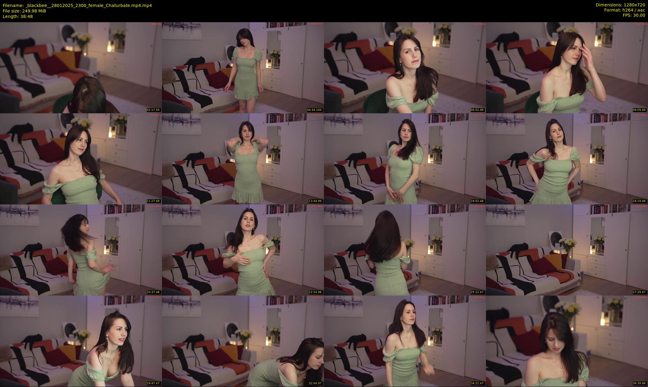 _blackbee_ — 39 minute Chaturbate female cam show recording, 720p, Jan 28, 2025