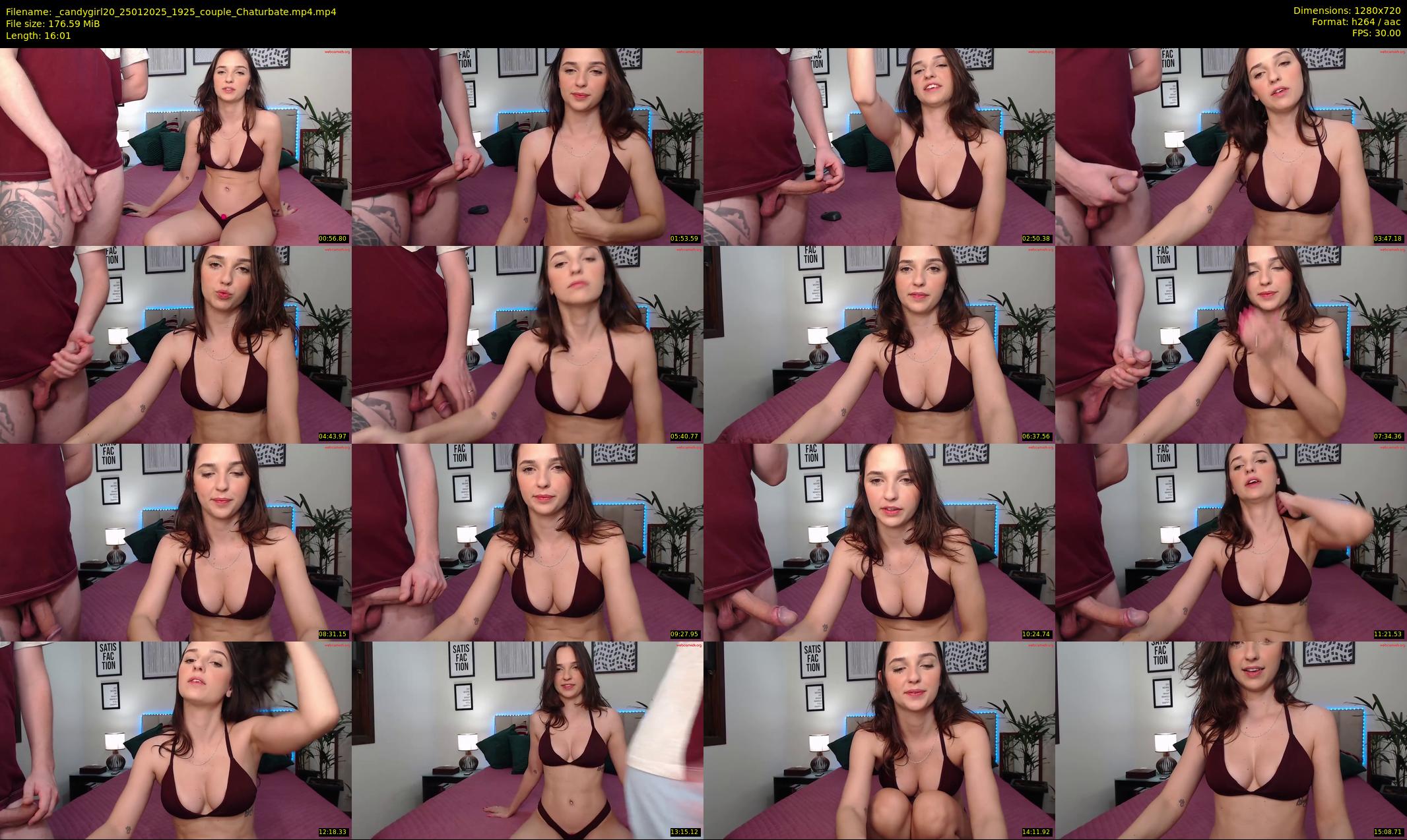 _candygirl20 — 17 minute Chaturbate female cam show recording, 720p, Jan 25, 2025