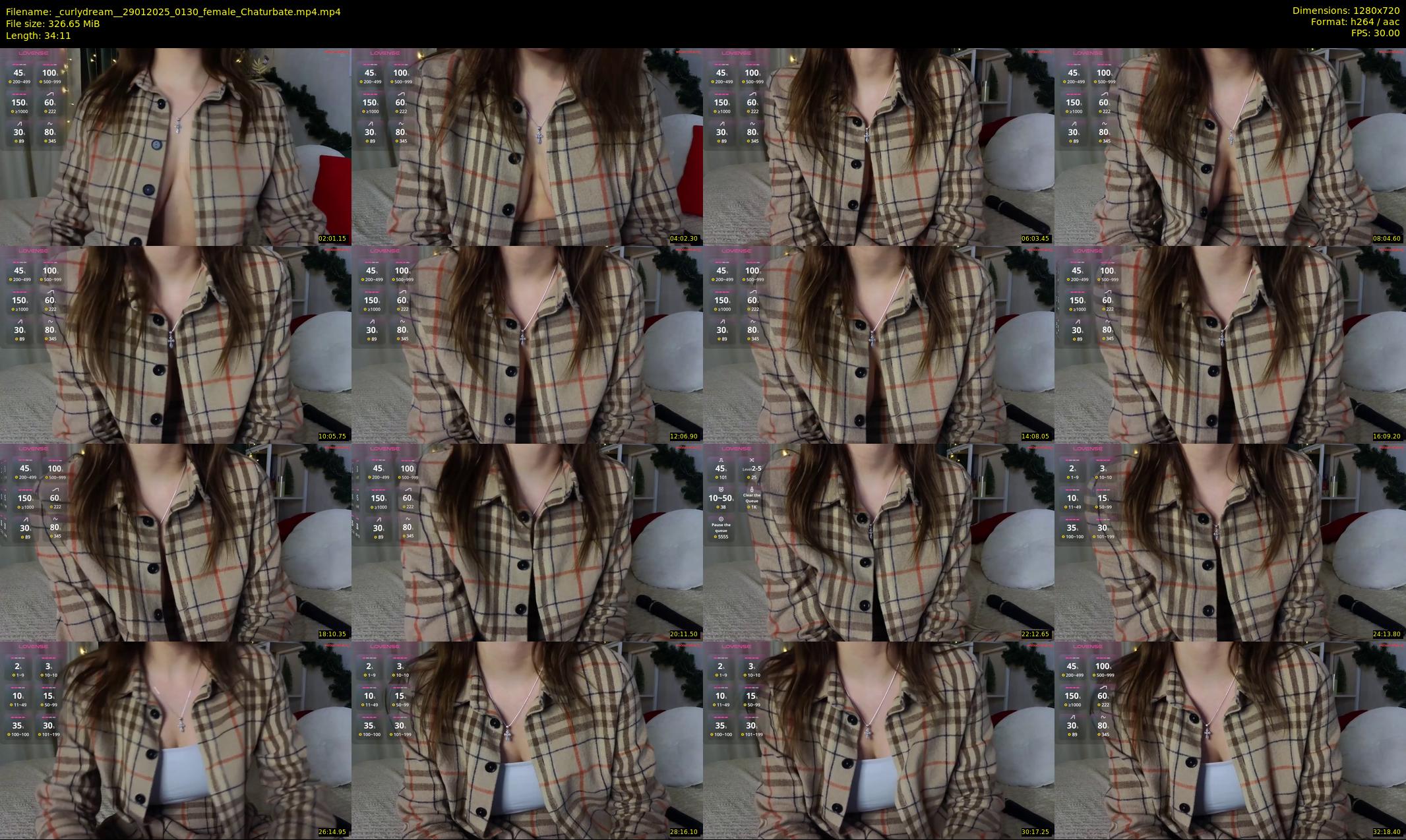 _curlydream_ — 35 minute Chaturbate female cam show recording, 720p, Jan 29, 2025
