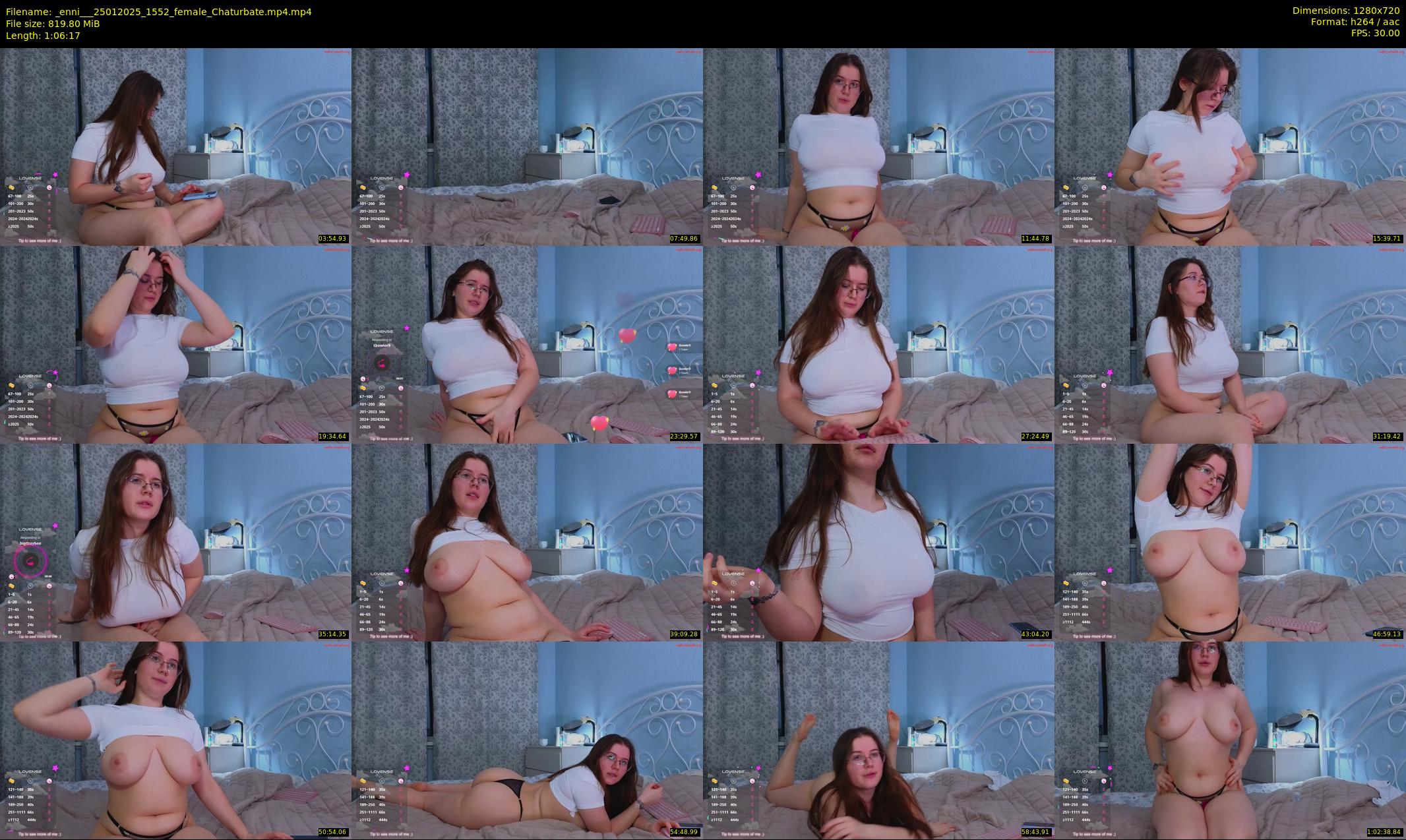 _enni__ — 67 minute Chaturbate female cam show recording, 720p, Jan 25, 2025