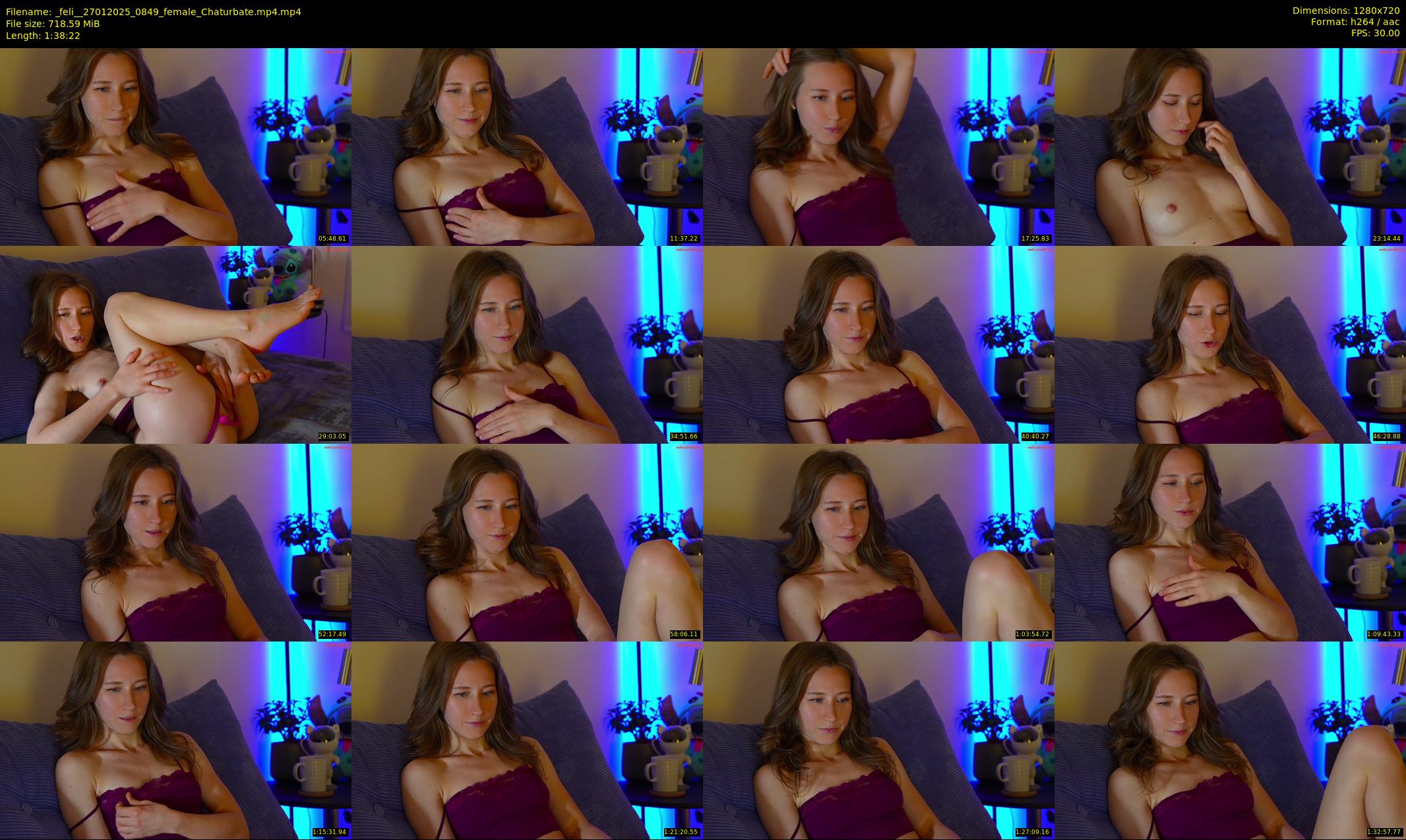 _feli_ — 99 minute Chaturbate female cam show recording, 720p, Jan 27, 2025