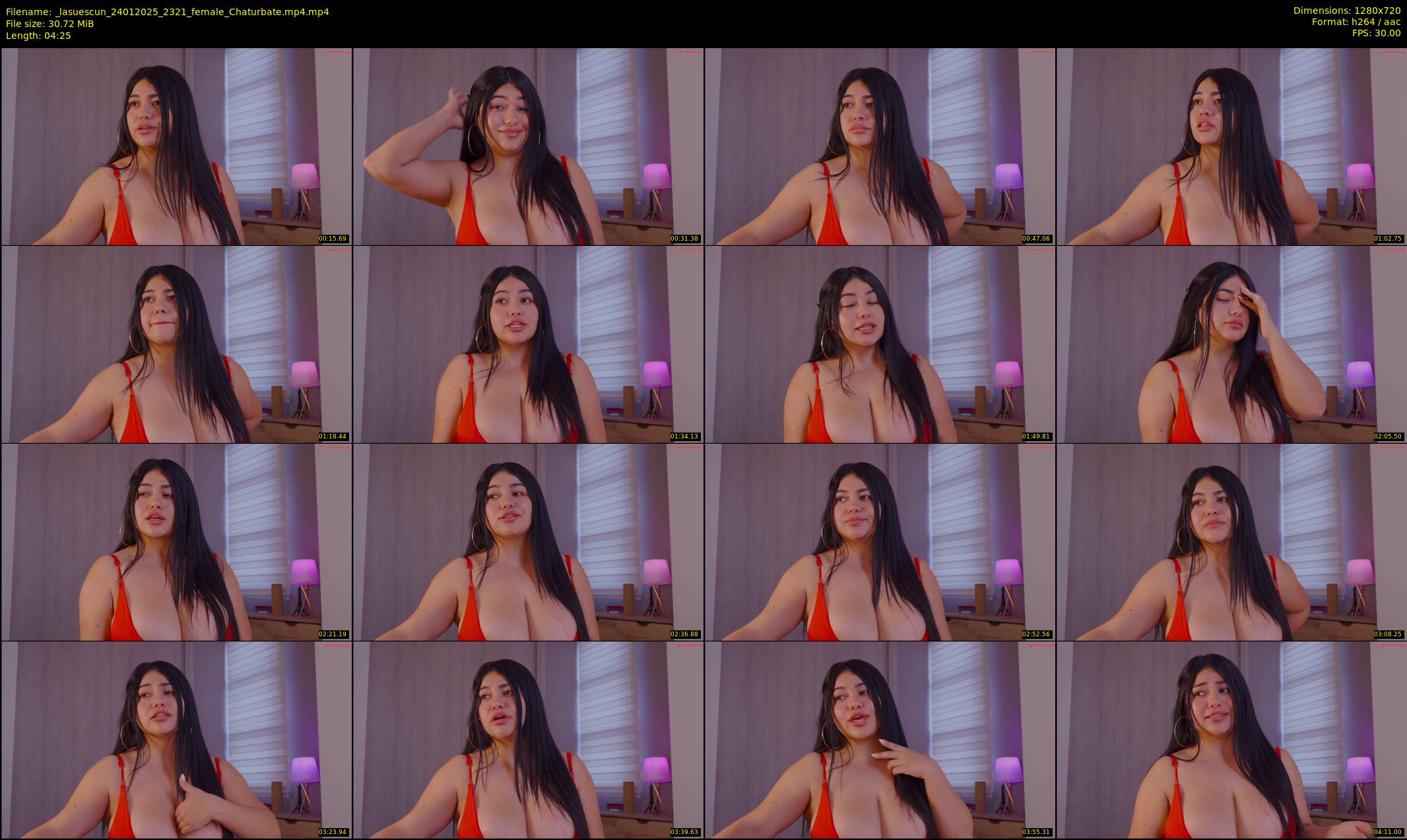 _lasuescun — 5 minute Chaturbate female cam show recording, 720p, Jan 24, 2025