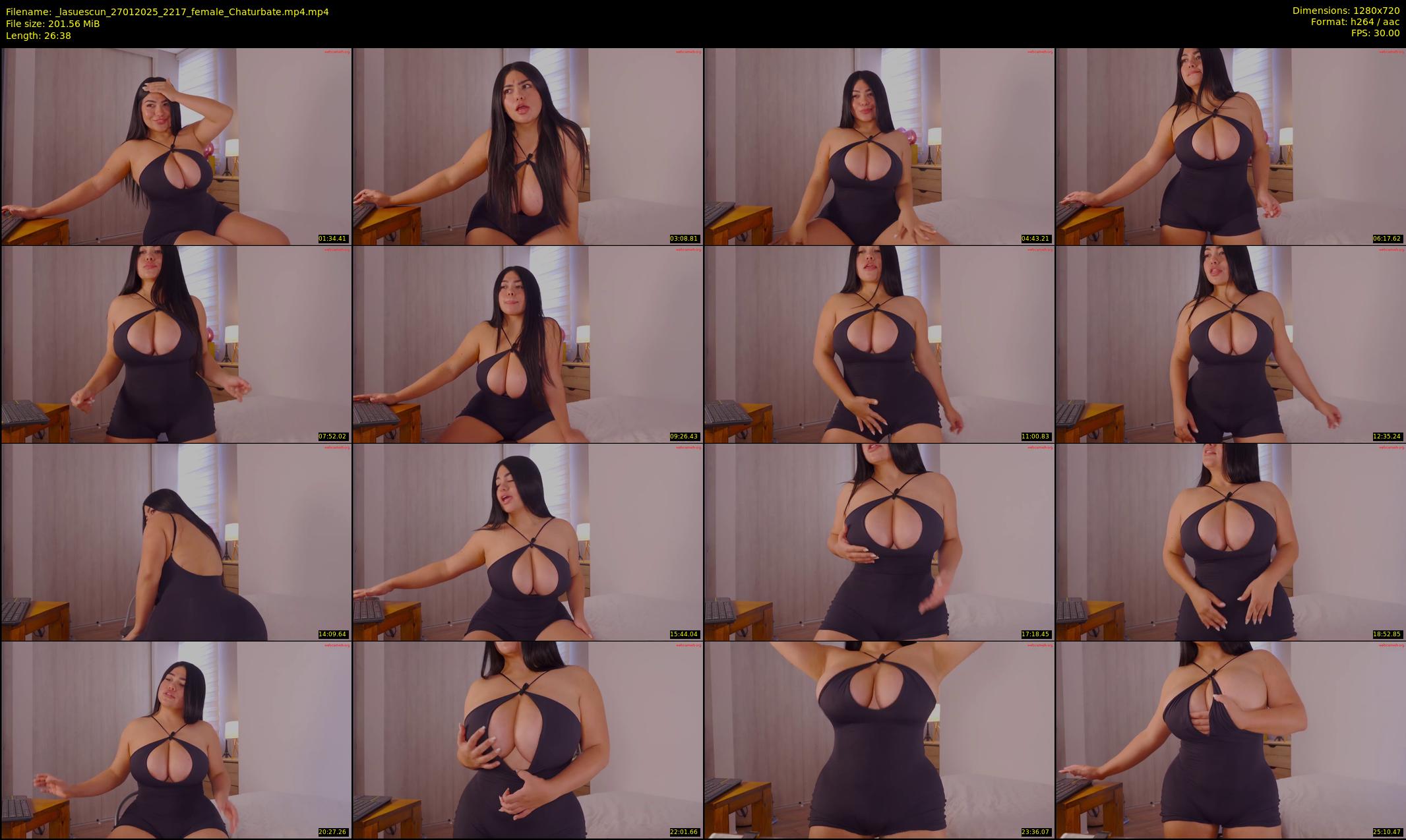 _lasuescun — 27 minute Chaturbate female cam show recording, 720p, Jan 27, 2025
