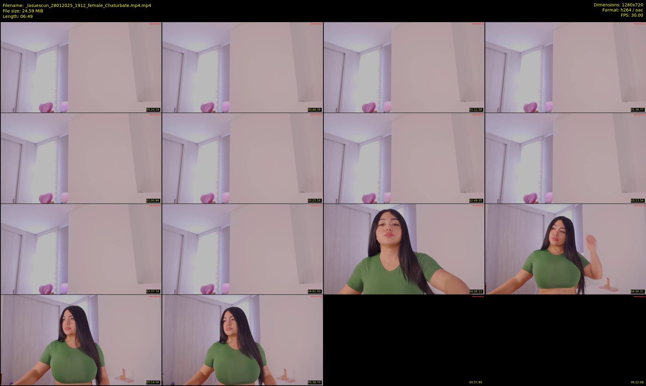 _lasuescun — 7 minute Chaturbate female cam show recording, 720p, Jan 28, 2025