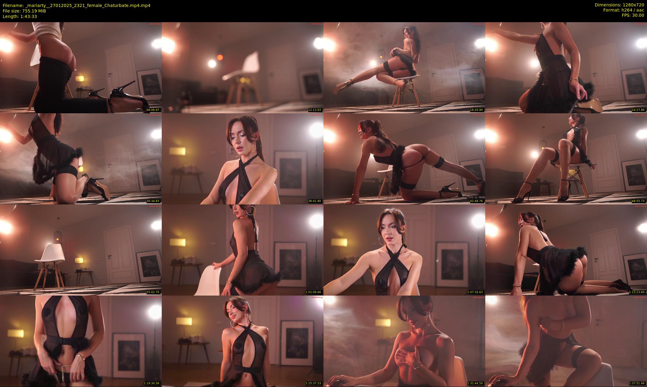 _mariarty_ — 104 minute Chaturbate female cam show recording, 720p, Jan 27, 2025
