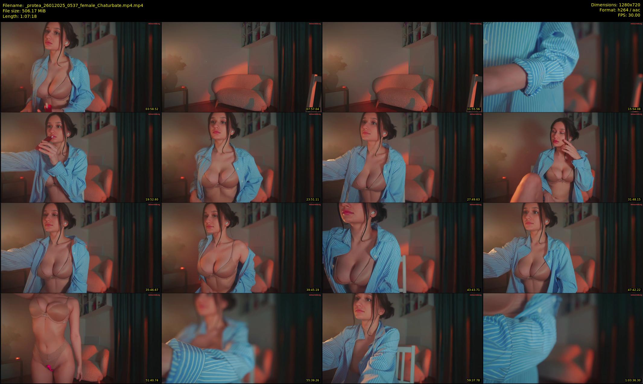 _protea — 68 minute Chaturbate female cam show recording, 720p, Jan 26, 2025