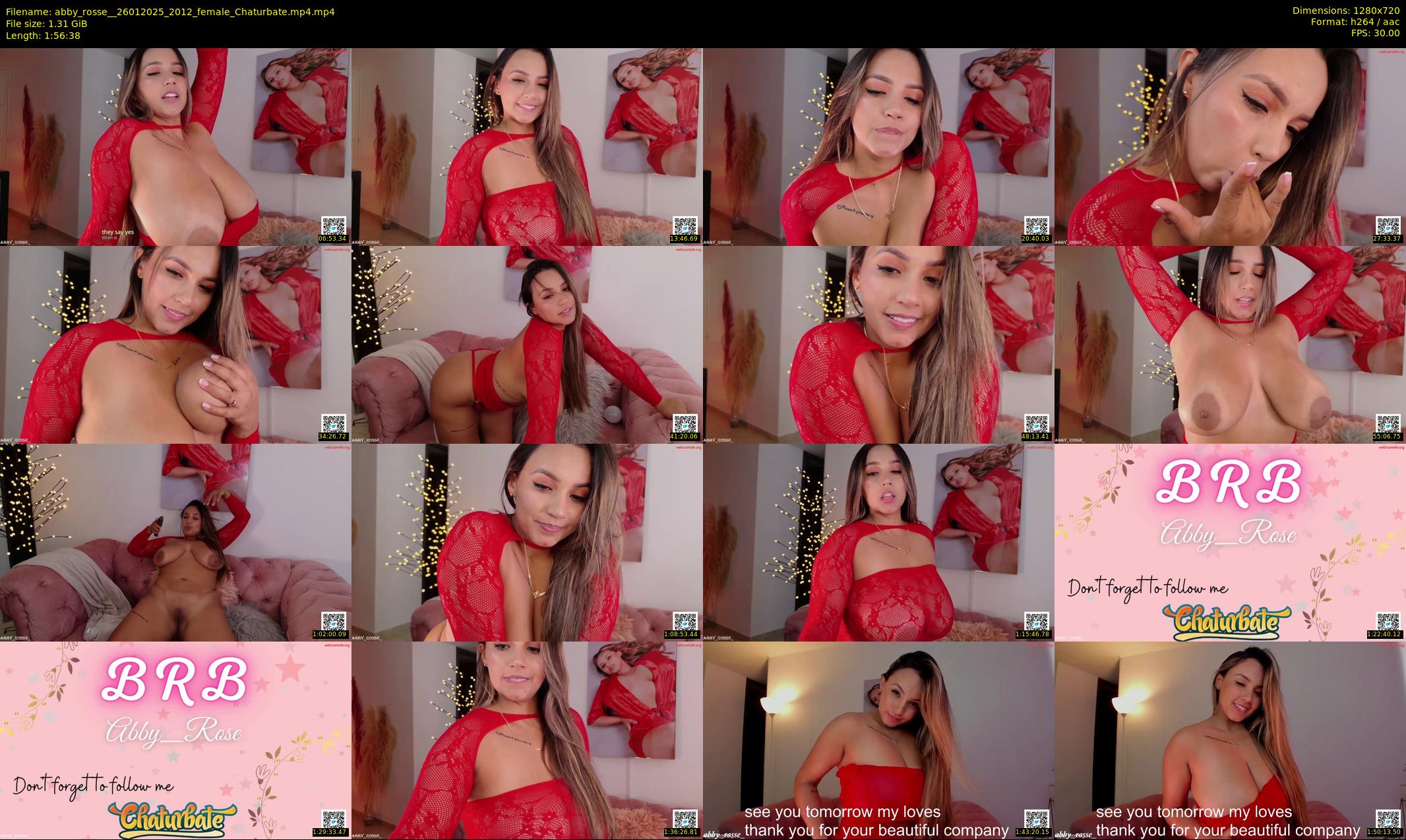 abby_rosse_ — 117 minute Chaturbate female cam show recording, 720p, Jan 26, 2025