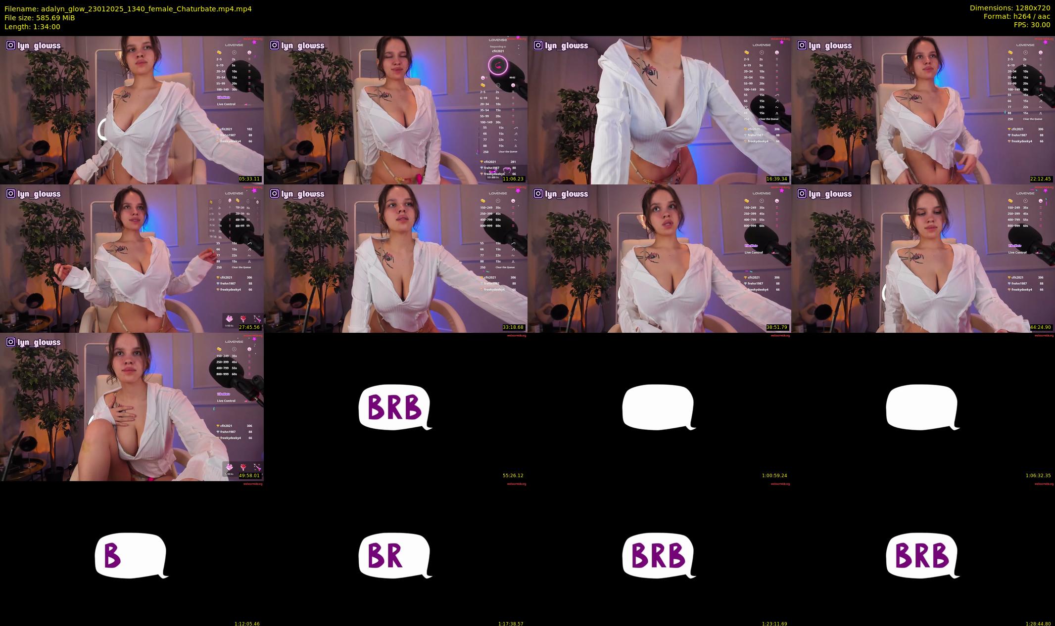 adalyn_glow — 94 minute Chaturbate female cam show recording, 720p, Jan 23, 2025