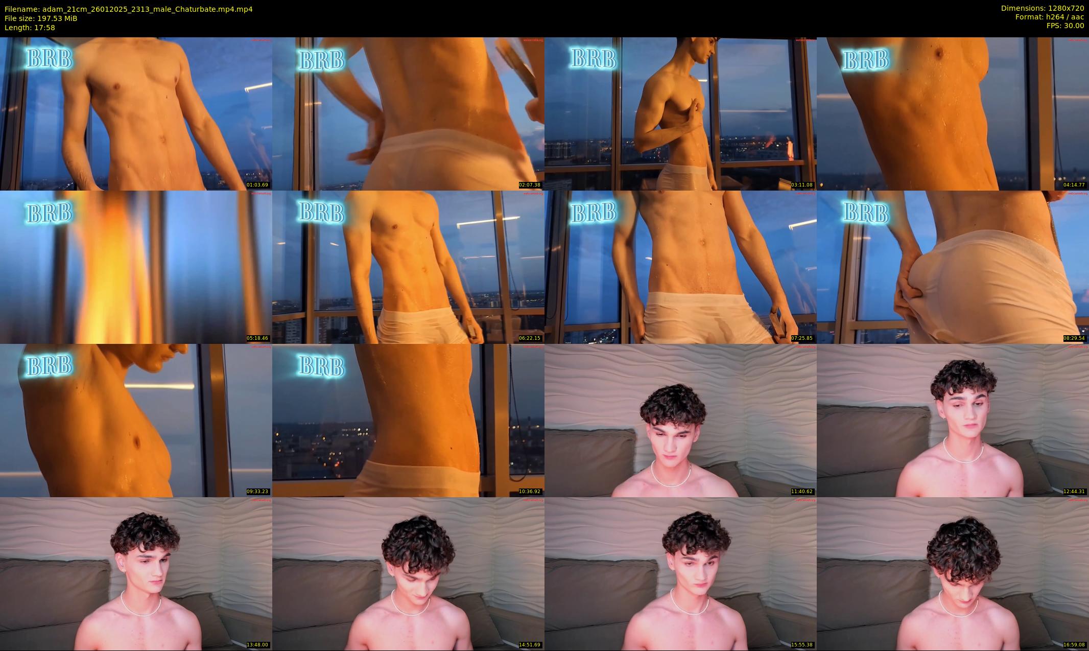 adam_21cm — 18 minute Chaturbate male cam show recording, 720p, Jan 26, 2025