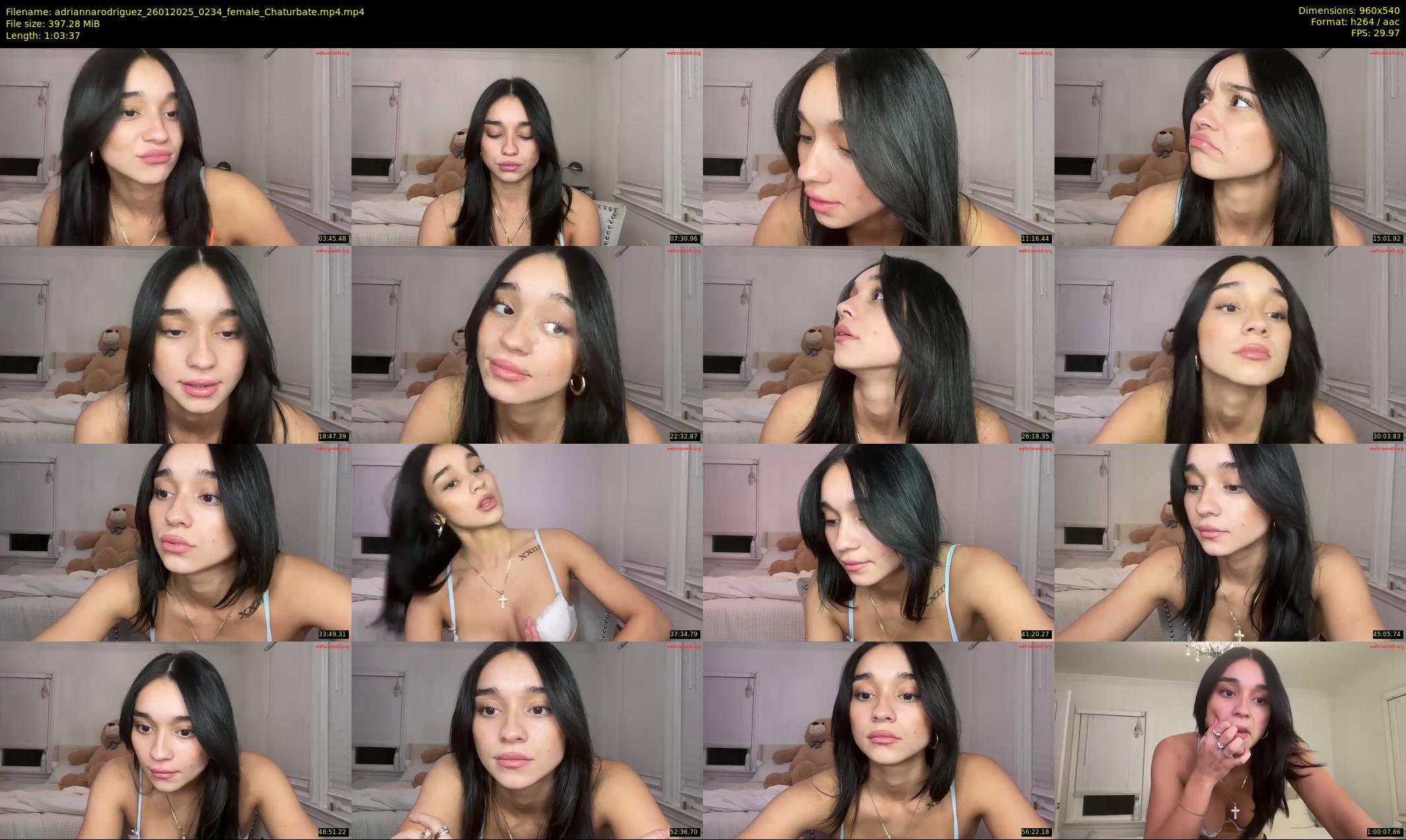 adriannarodriguez — 64 minute Chaturbate female cam show recording, 480p, Jan 26, 2025