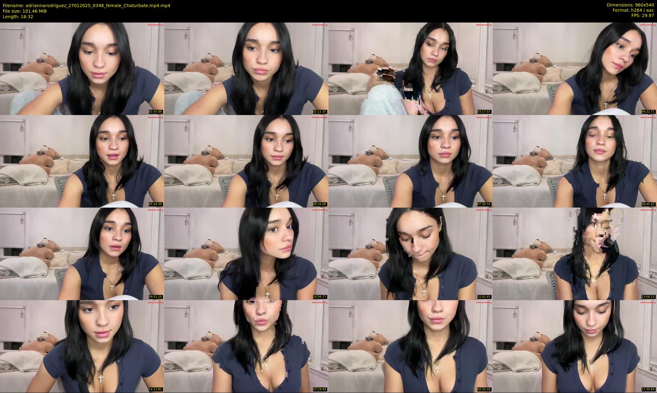 adriannarodriguez — 19 minute Chaturbate female cam show recording, 480p, Jan 27, 2025