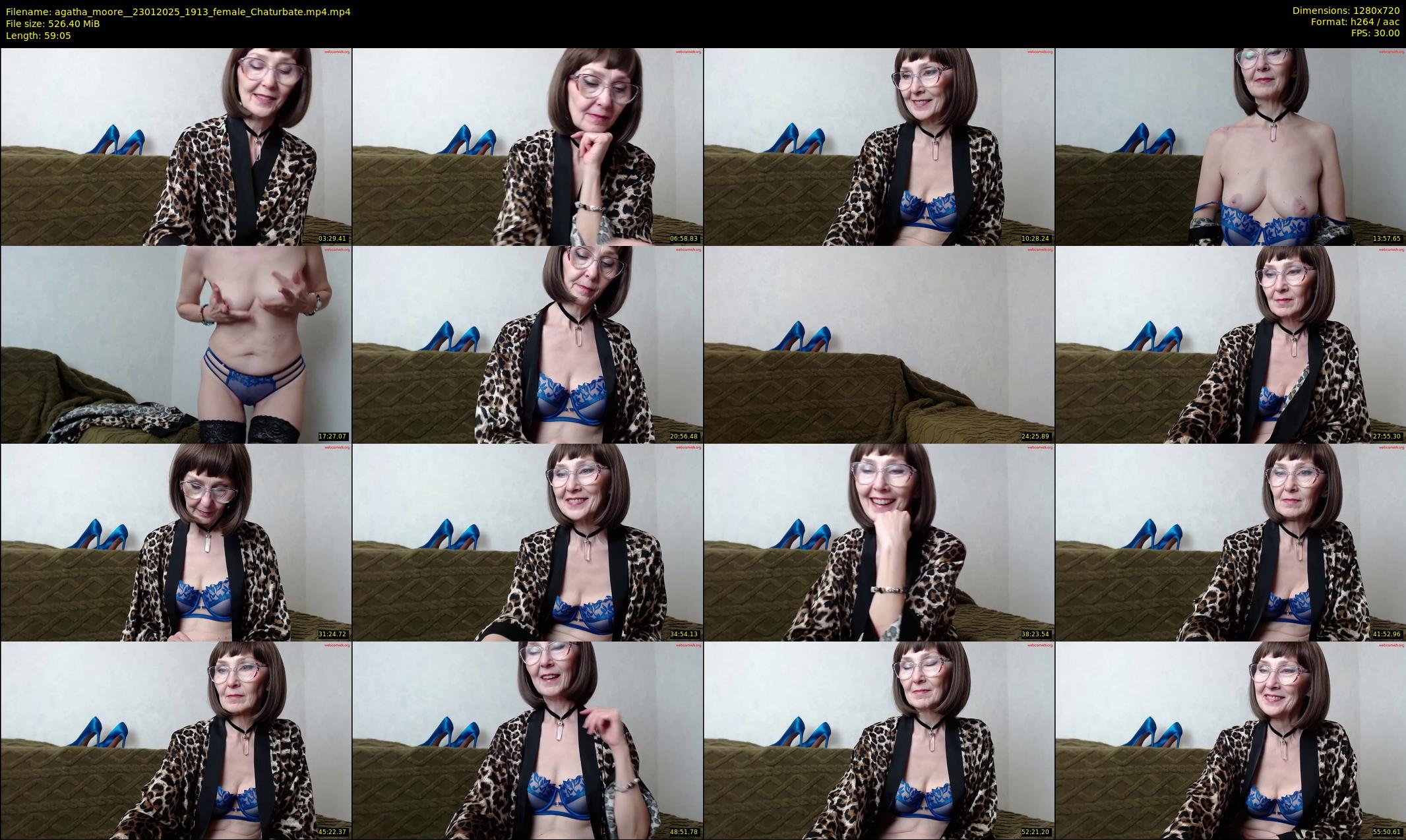 agatha_moore_ — 60 minute Chaturbate female cam show recording, 720p, Jan 23, 2025