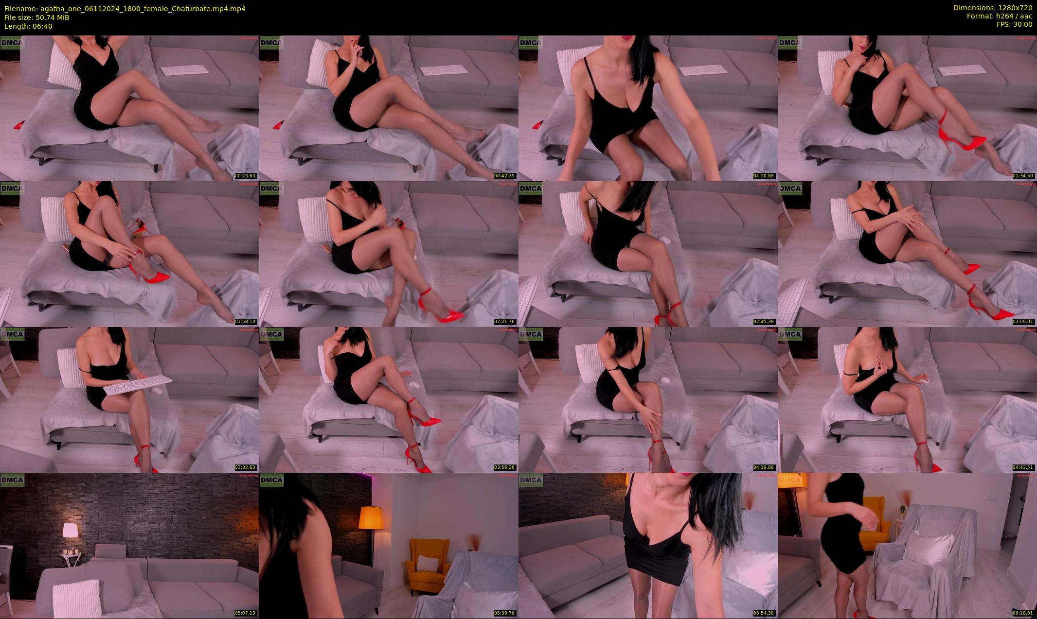 agatha_one — 7 minute Chaturbate female cam show recording, 720p, Nov 6, 2024