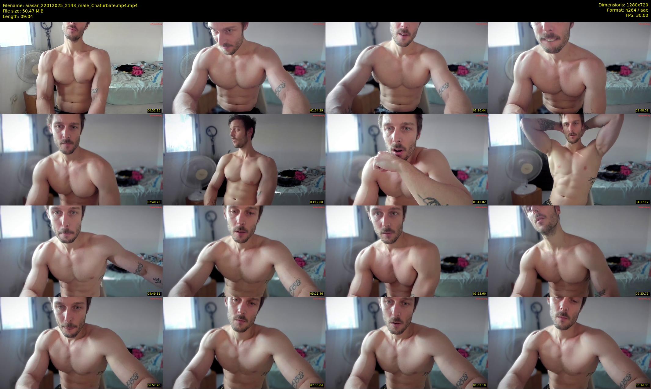 aiasar — 10 minute Chaturbate male cam show recording, 720p, Jan 22, 2025