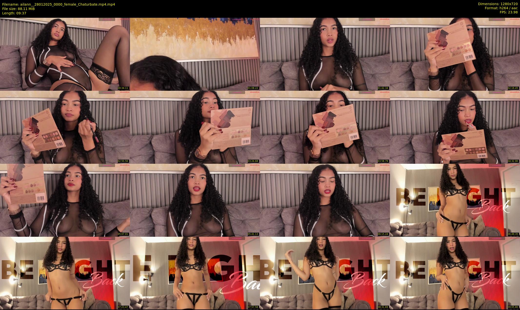 ailann_ — 10 minute Chaturbate female cam show recording, 720p, Jan 28, 2025