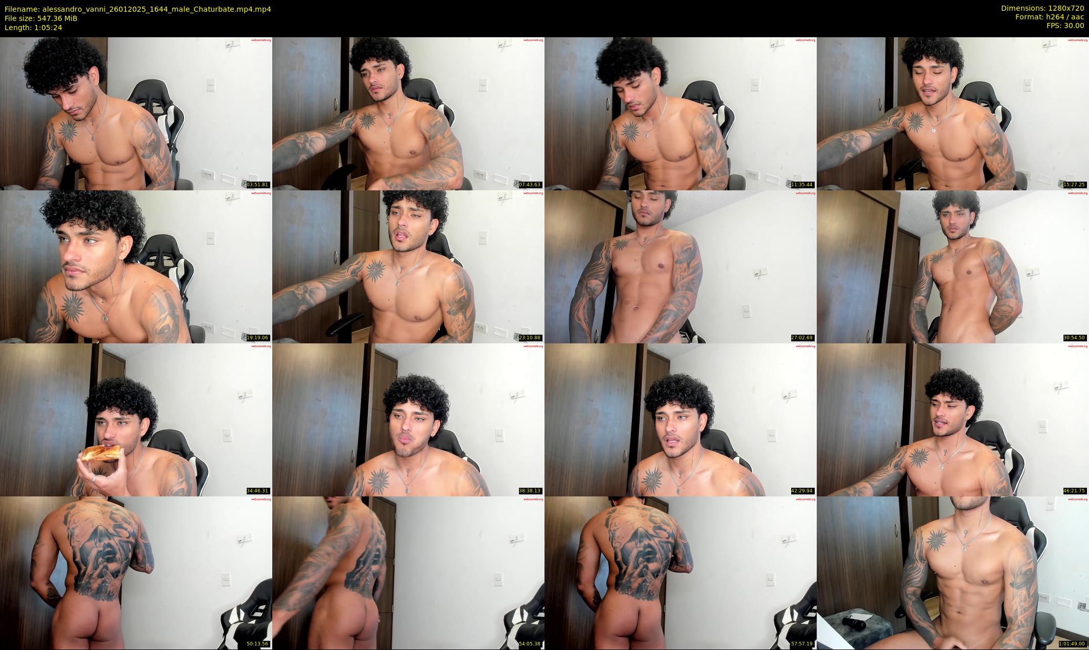 alessandro_vanni — 66 minute Chaturbate male cam show recording, 720p, Jan 26, 2025