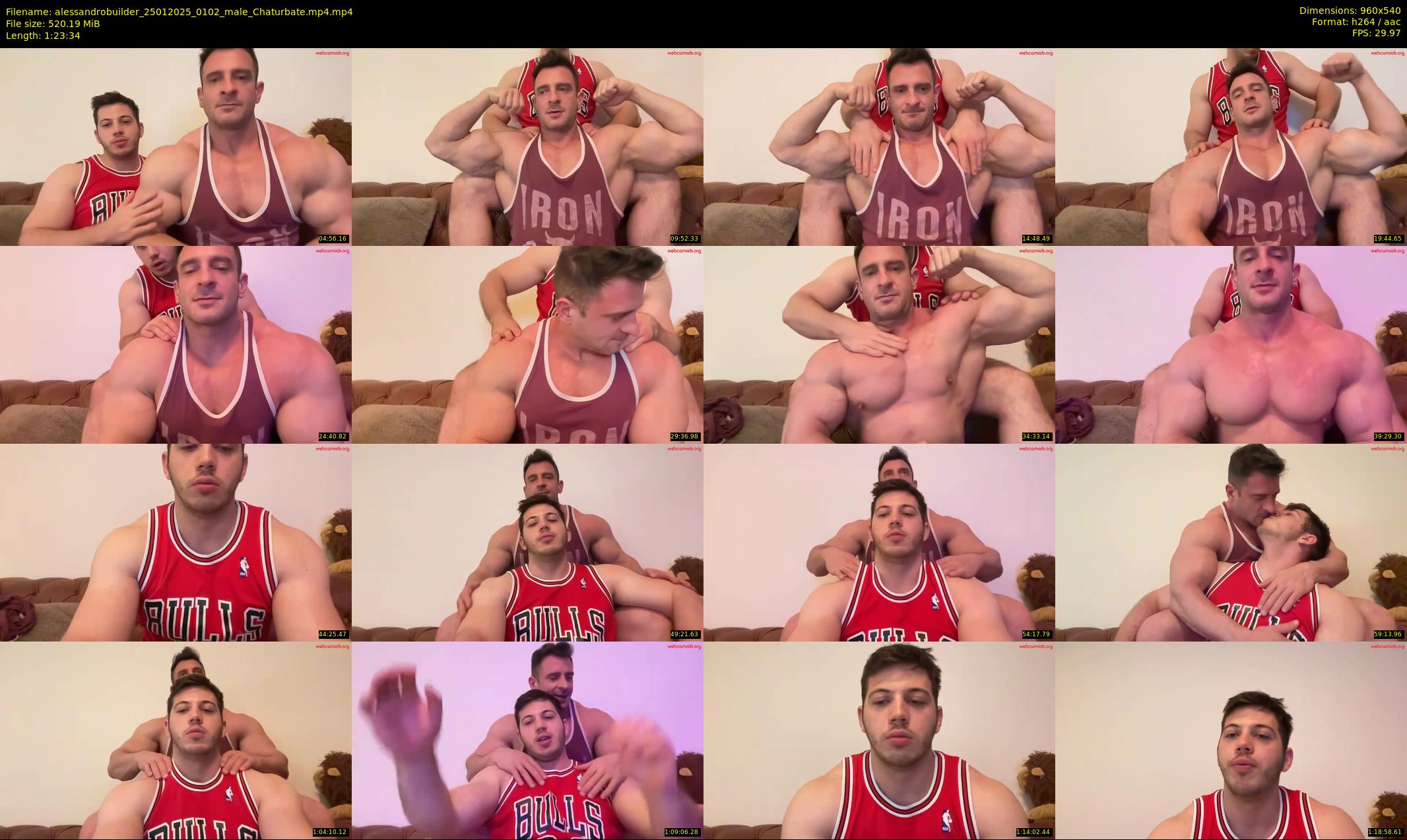 alessandrobuilder — 84 minute Chaturbate couple cam show recording, 480p, Jan 25, 2025