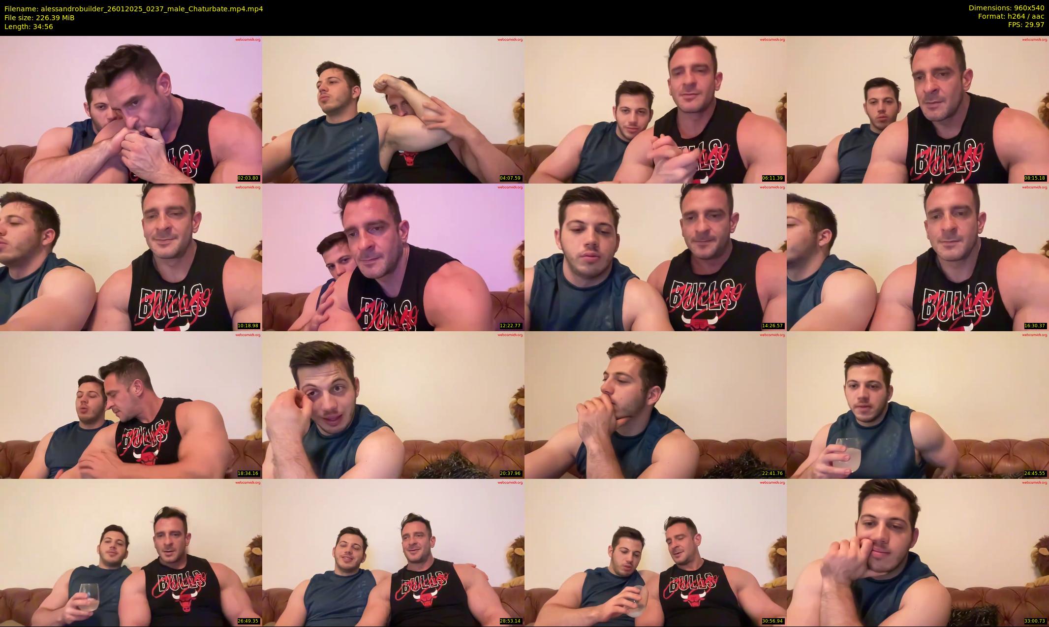 alessandrobuilder — 35 minute Chaturbate couple cam show recording, 480p, Jan 26, 2025