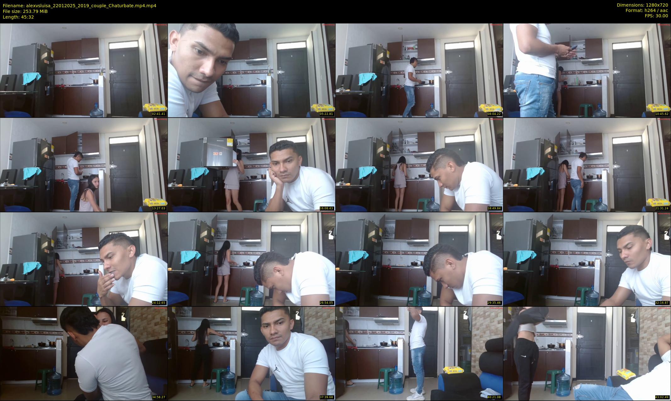 alexvsluisa — 46 minute Chaturbate couple cam show recording, 720p, Jan 22, 2025