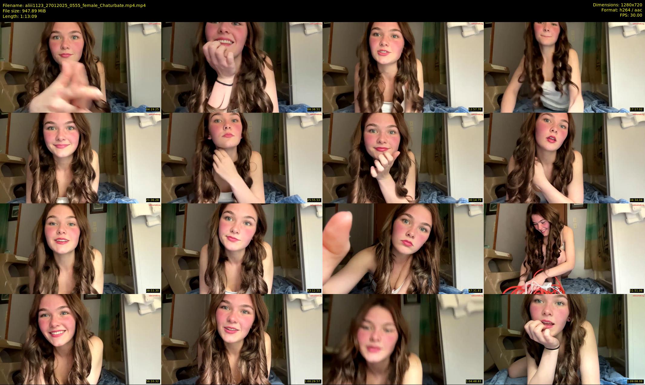 aliii1123 — 74 minute Chaturbate female cam show recording, 720p, Jan 27, 2025