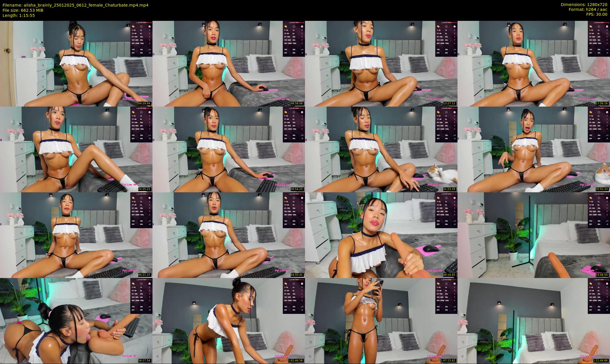 alisha_brainly — 76 minute Chaturbate female cam show recording, 720p, Jan 25, 2025