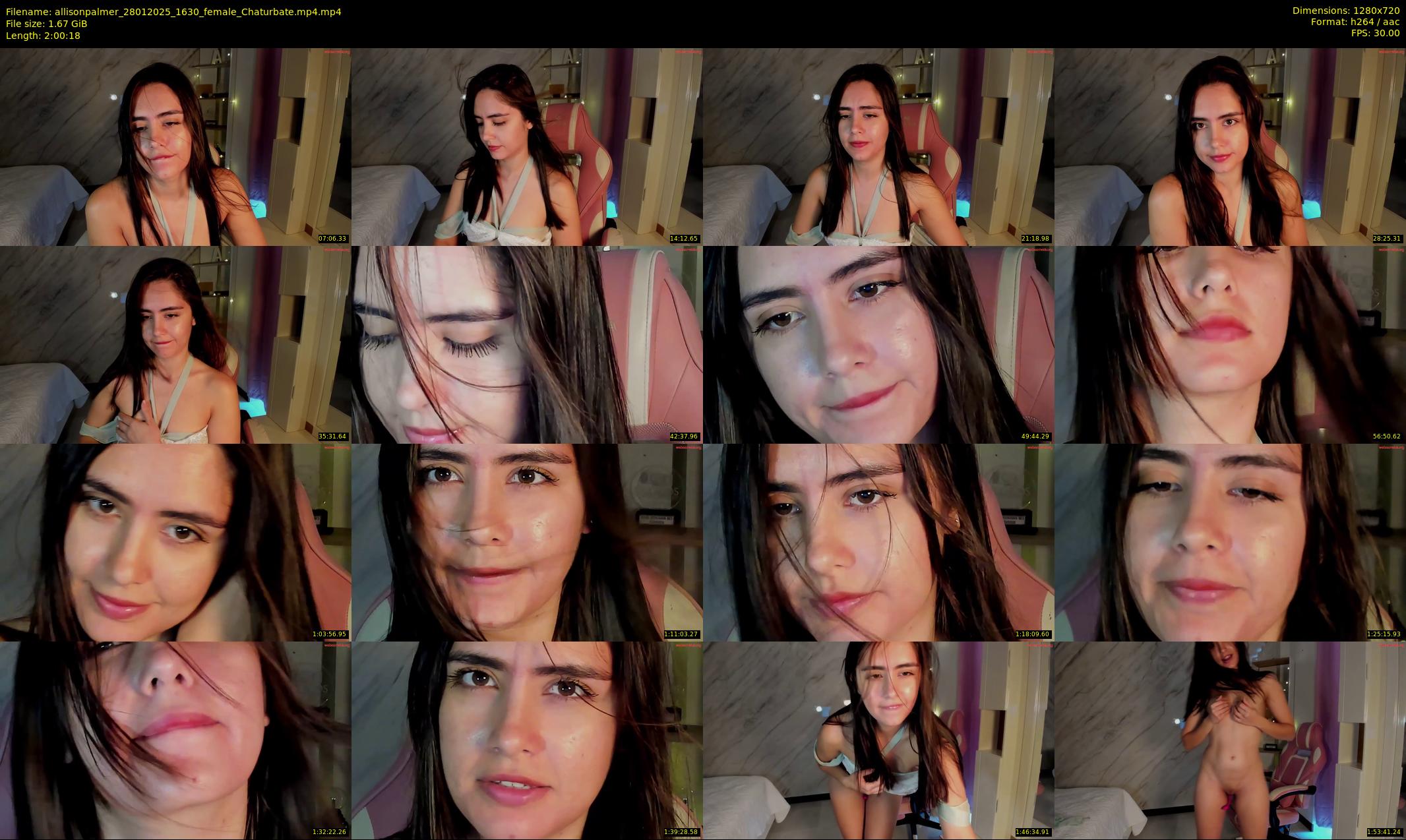 allisonpalmer — 121 minute Chaturbate female cam show recording, 720p, Jan 28, 2025
