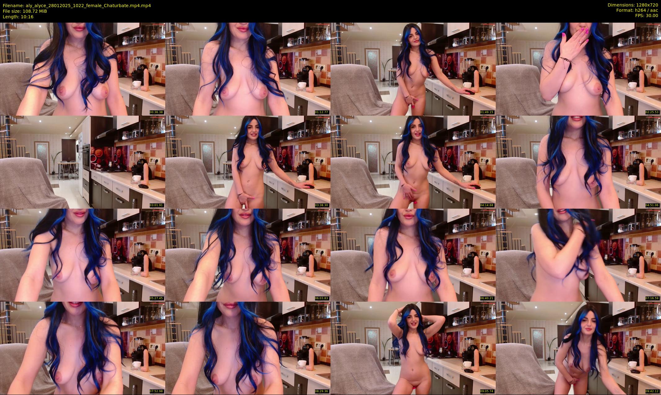 aly_alyce — 11 minute Chaturbate female cam show recording, 720p, Jan 28, 2025