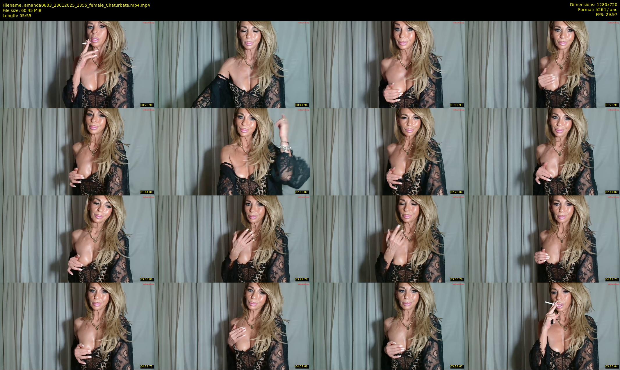 amanda0803 — 6 minute Chaturbate female cam show recording, 720p, Jan 23, 2025