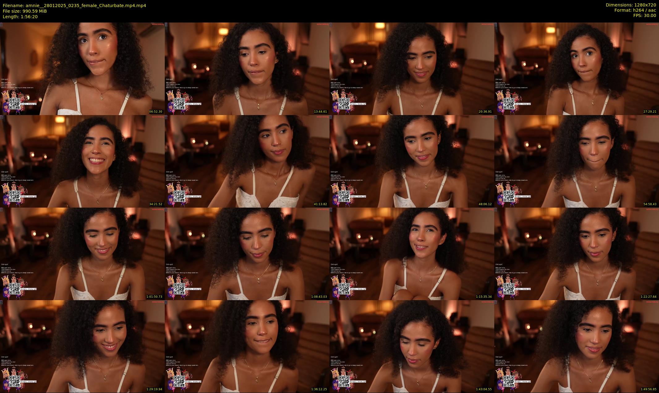 amnie_ — 117 minute Chaturbate female cam show recording, 720p, Jan 28, 2025