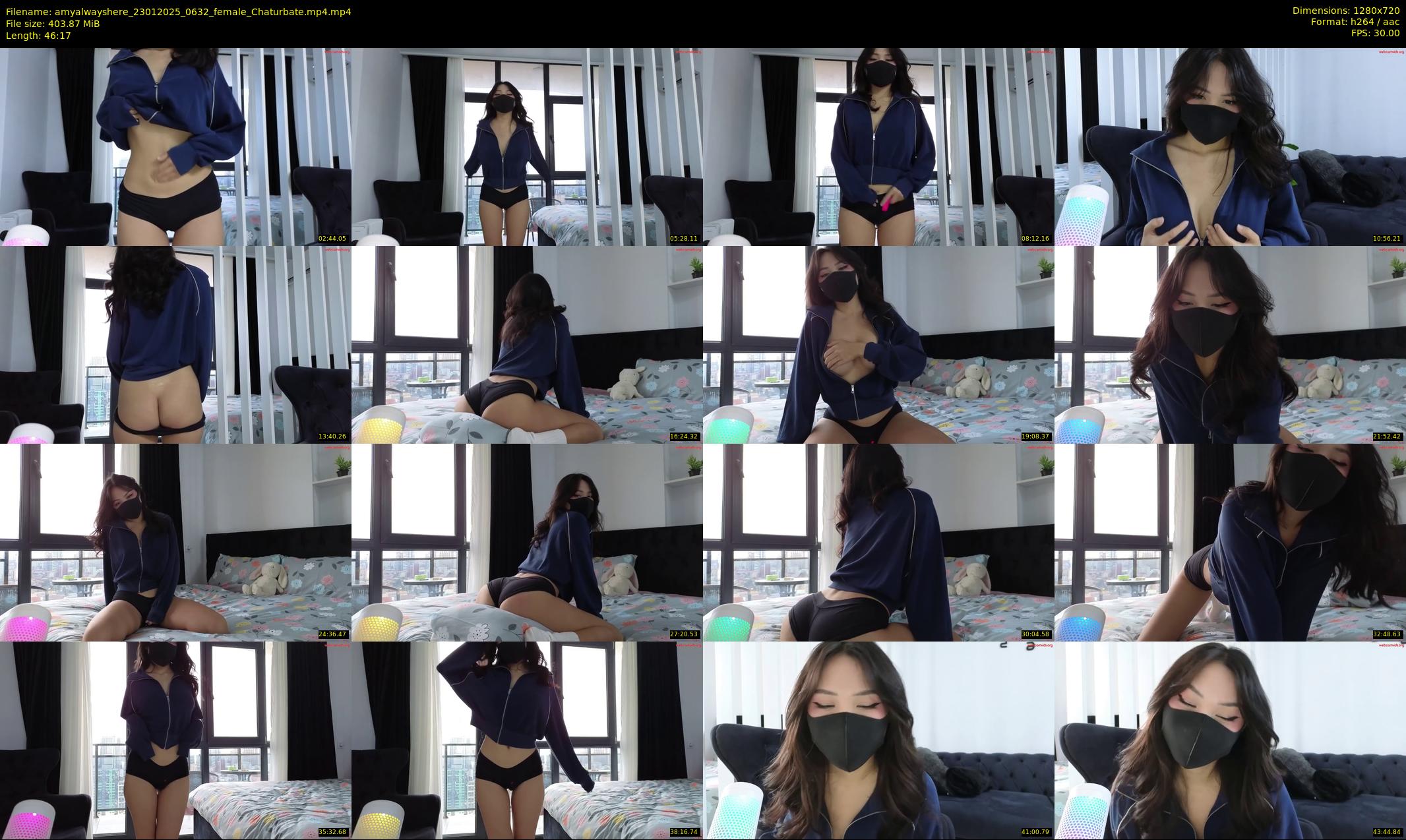 amyalwayshere — 47 minute Chaturbate female cam show recording, 720p, Jan 23, 2025
