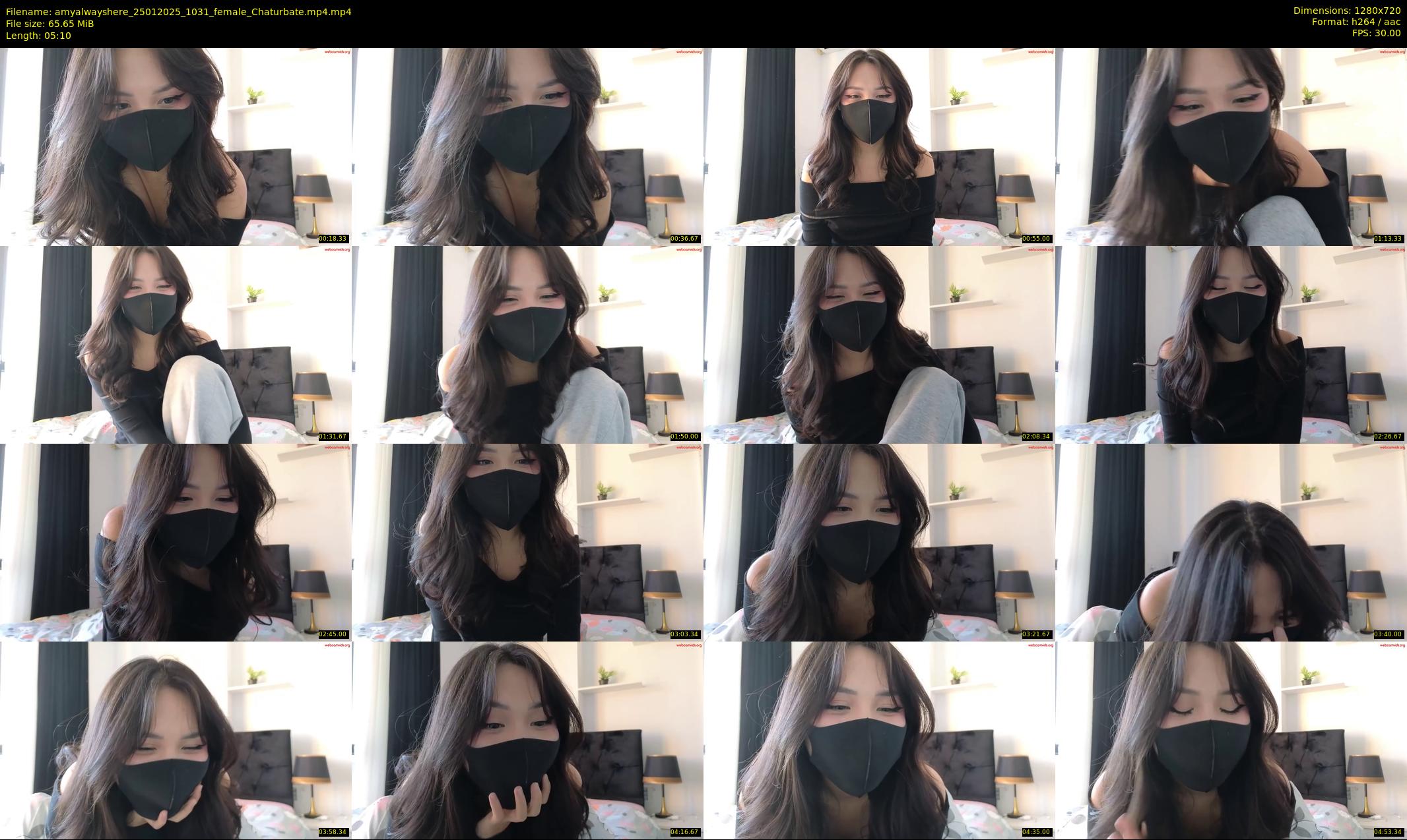 amyalwayshere — 6 minute Chaturbate female cam show recording, 720p, Jan 25, 2025