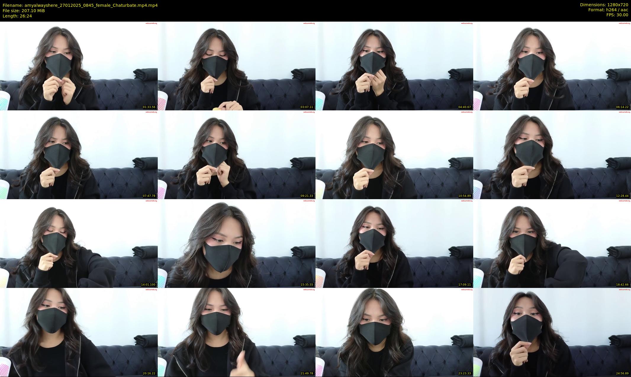 amyalwayshere — 27 minute Chaturbate female cam show recording, 720p, Jan 27, 2025