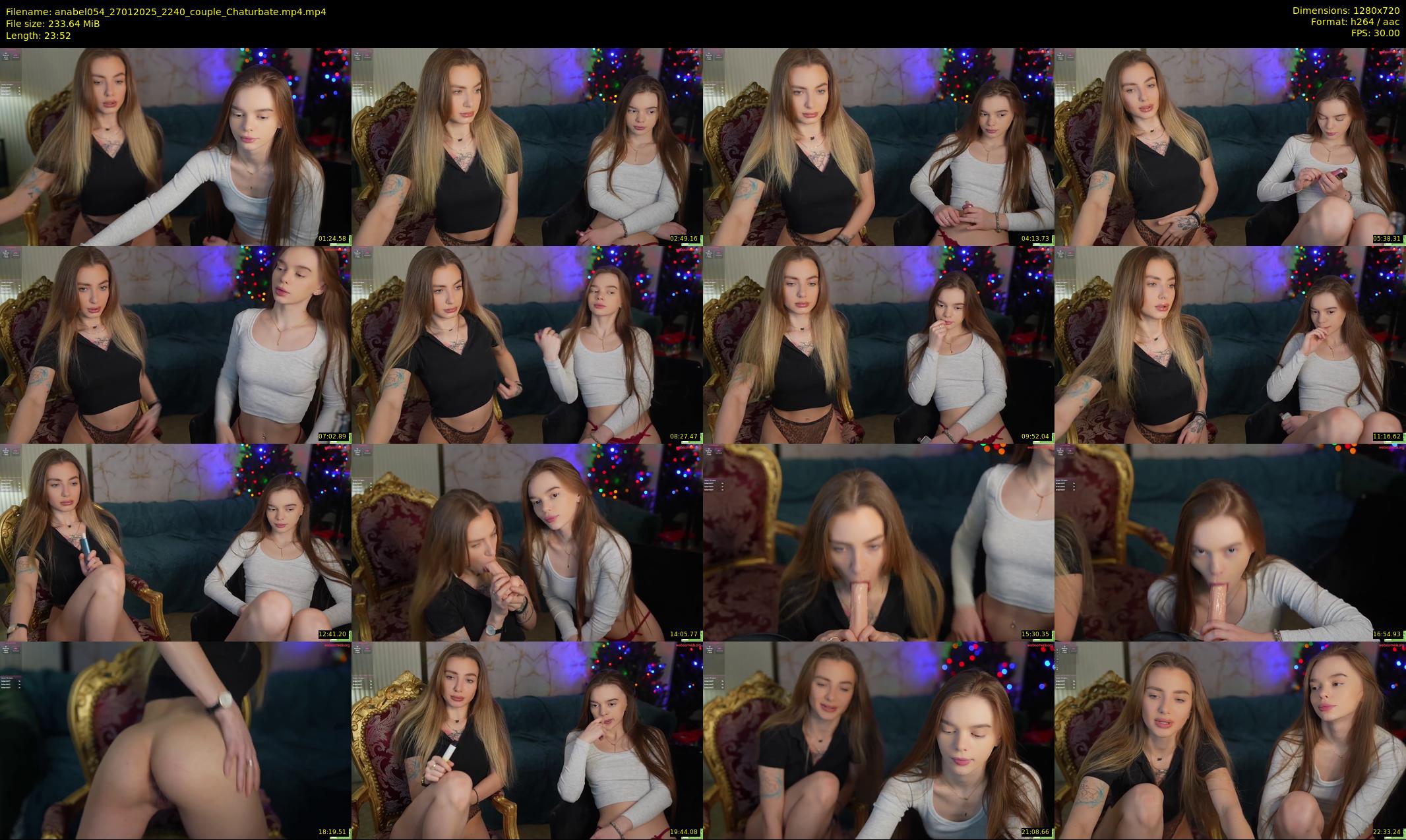 anabel054 — 24 minute Chaturbate female cam show recording, 720p, Jan 27, 2025