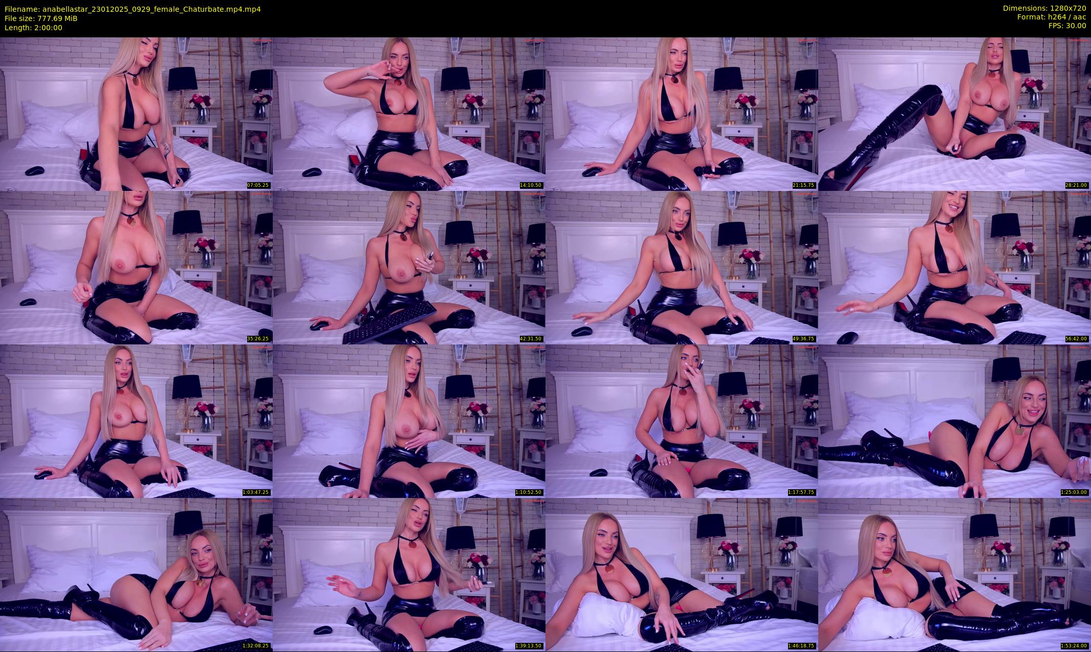 anabellastar — 120 minute Chaturbate female cam show recording, 720p, Jan 23, 2025