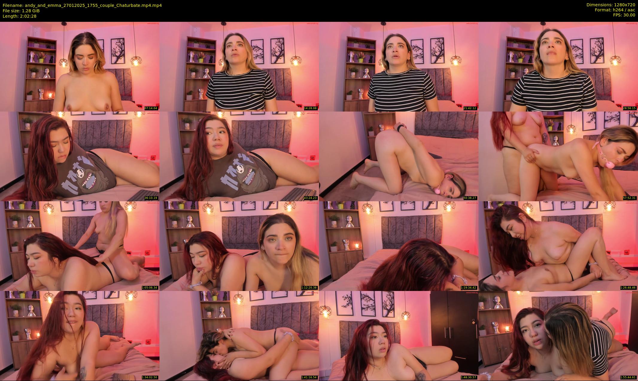 andy_and_emma — 123 minute Chaturbate couple cam show recording, 720p, Jan 27, 2025