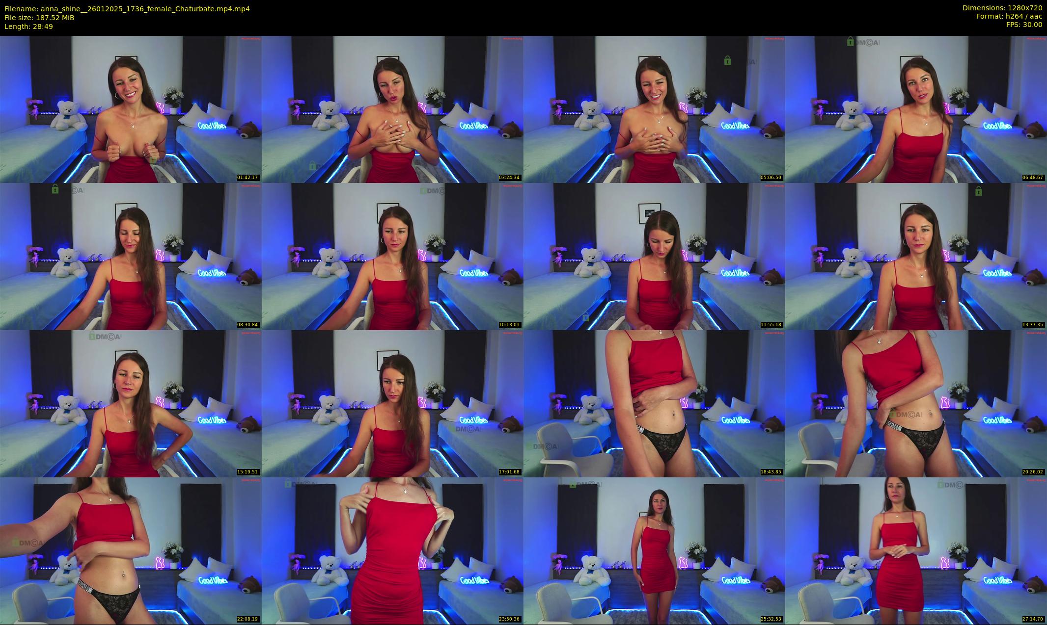 anna_shine_ — 29 minute Chaturbate female cam show recording, 720p, Jan 26, 2025