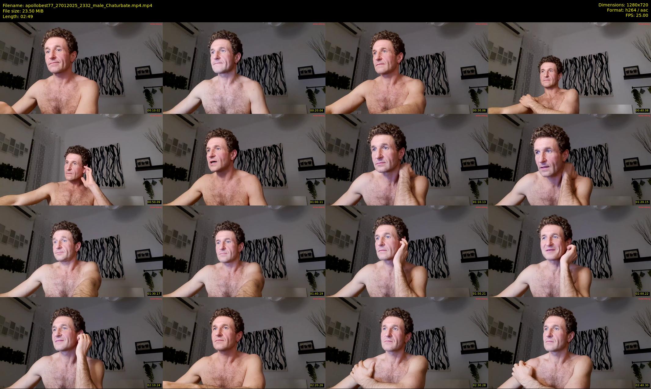 apollobest77 — 3 minute Chaturbate male cam show recording, 720p, Jan 27, 2025